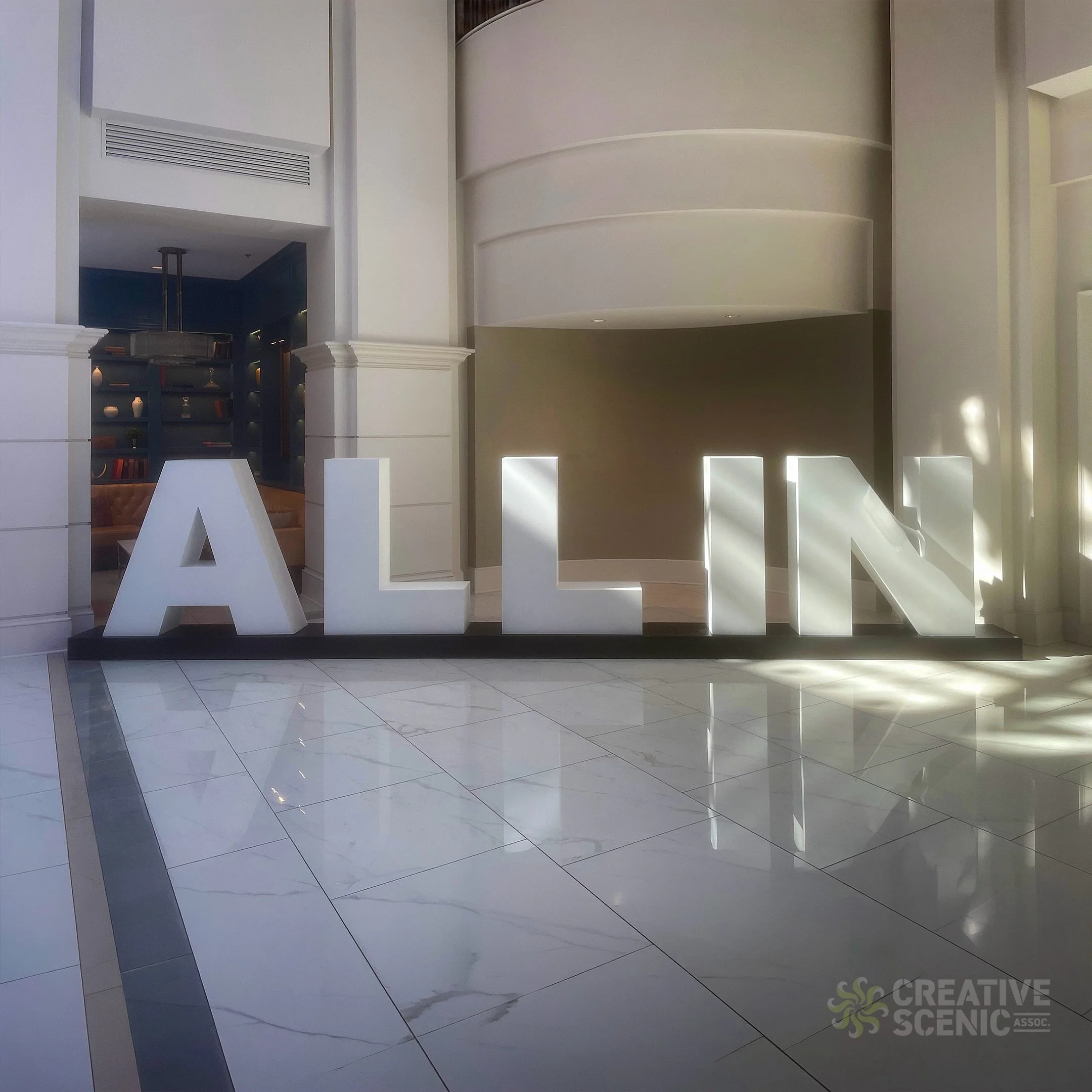 We&rsquo;re your type. From foam, steel, wood, acrylic, and aluminum to custom 3D printing and integrated lighting, whatever gets the letters right. Nothing less, but usually more. Large-format, three-dimensional, sized to hold a room. A brand displa