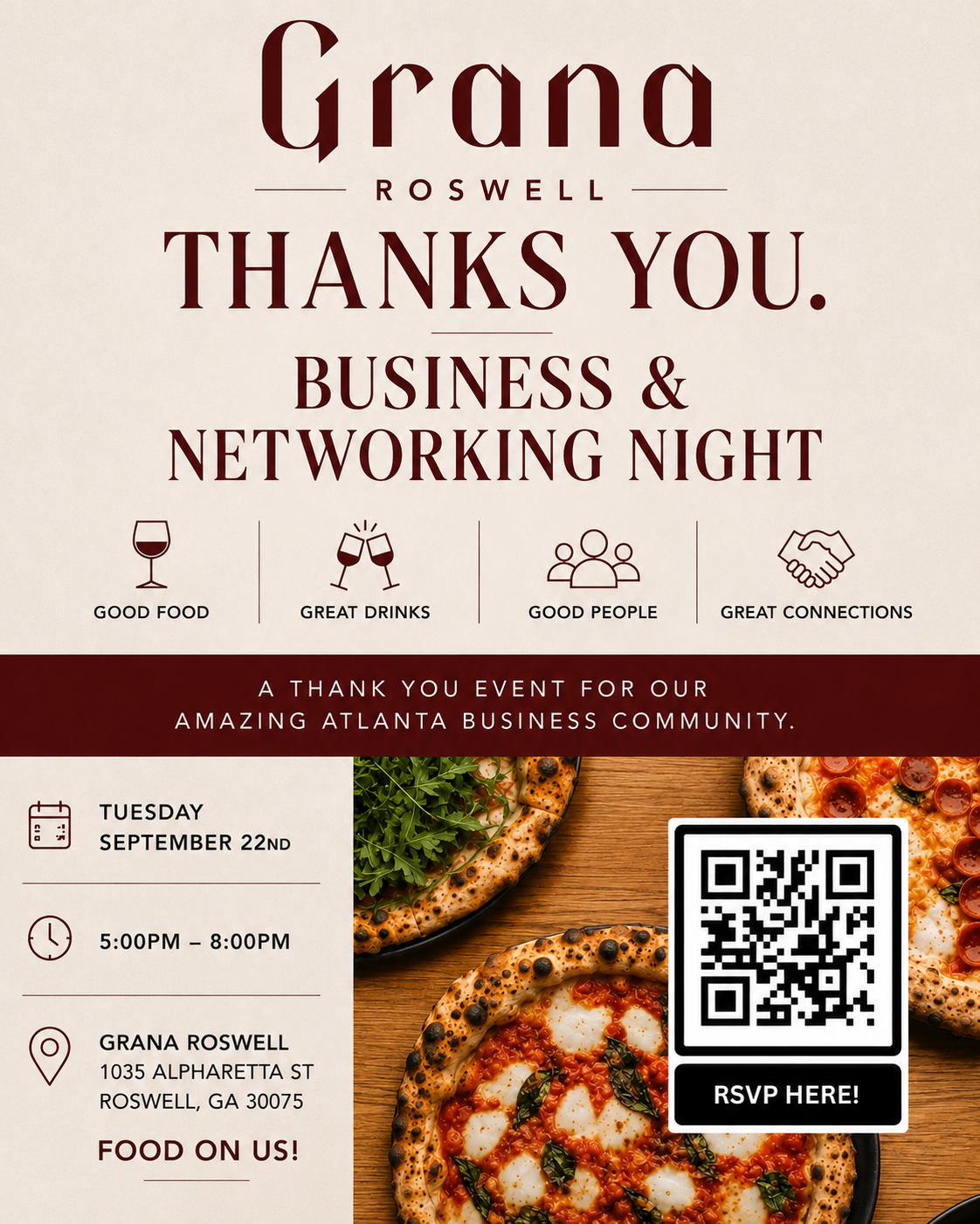 Grana Roswell's Thank You Networking Event