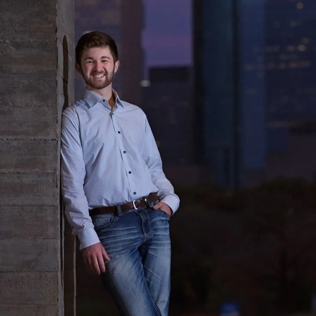 Male Senior Portrait Buffalo Bayou Park Colt Melrose Photography