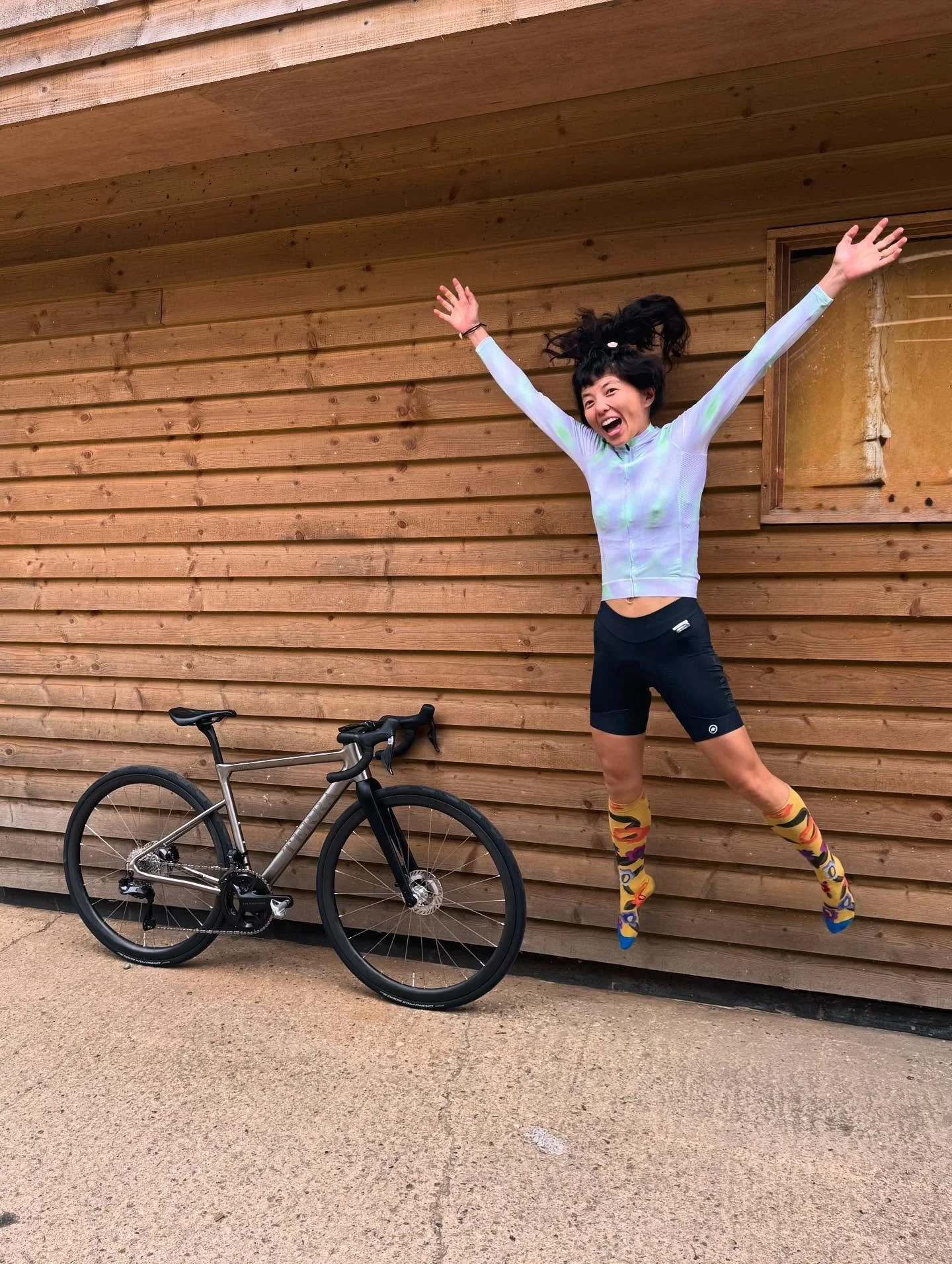 That&rsquo;s the level of customer satisfaction we&rsquo;re aiming for!

Wiggy visited our friend Tim @soigneurlondon for a bike fit and was looking for a custom geometry frame to fit her perfectly. We answered the call with a one off Firma 3D build 