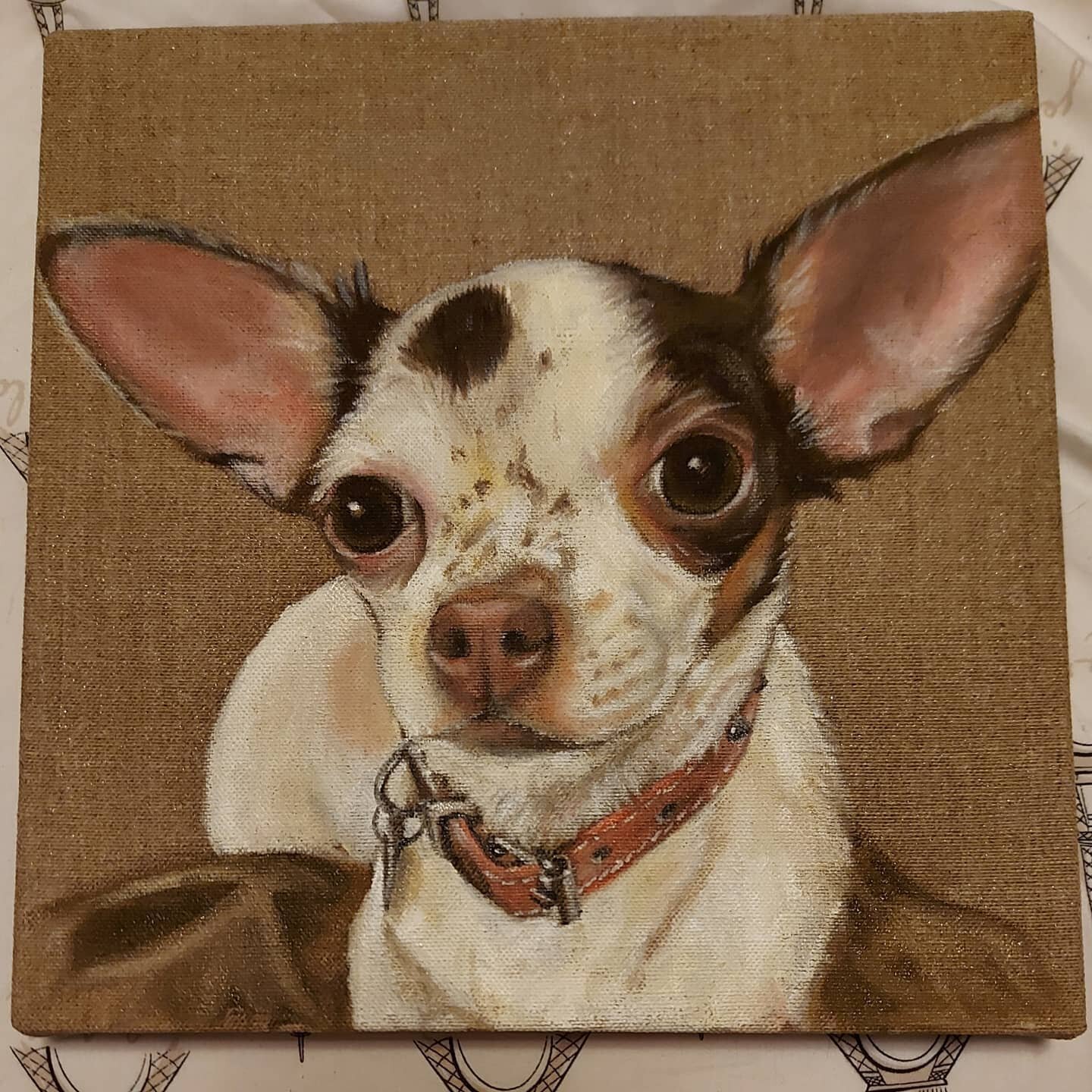 I finally got to give this portrait I painted to some of my favourite people. As an artist, there are some days/some projects that just flow. This was one of those.

#oilpainting #petportraits #paintingsofdogs #animalportrait #torontoartist #torontop