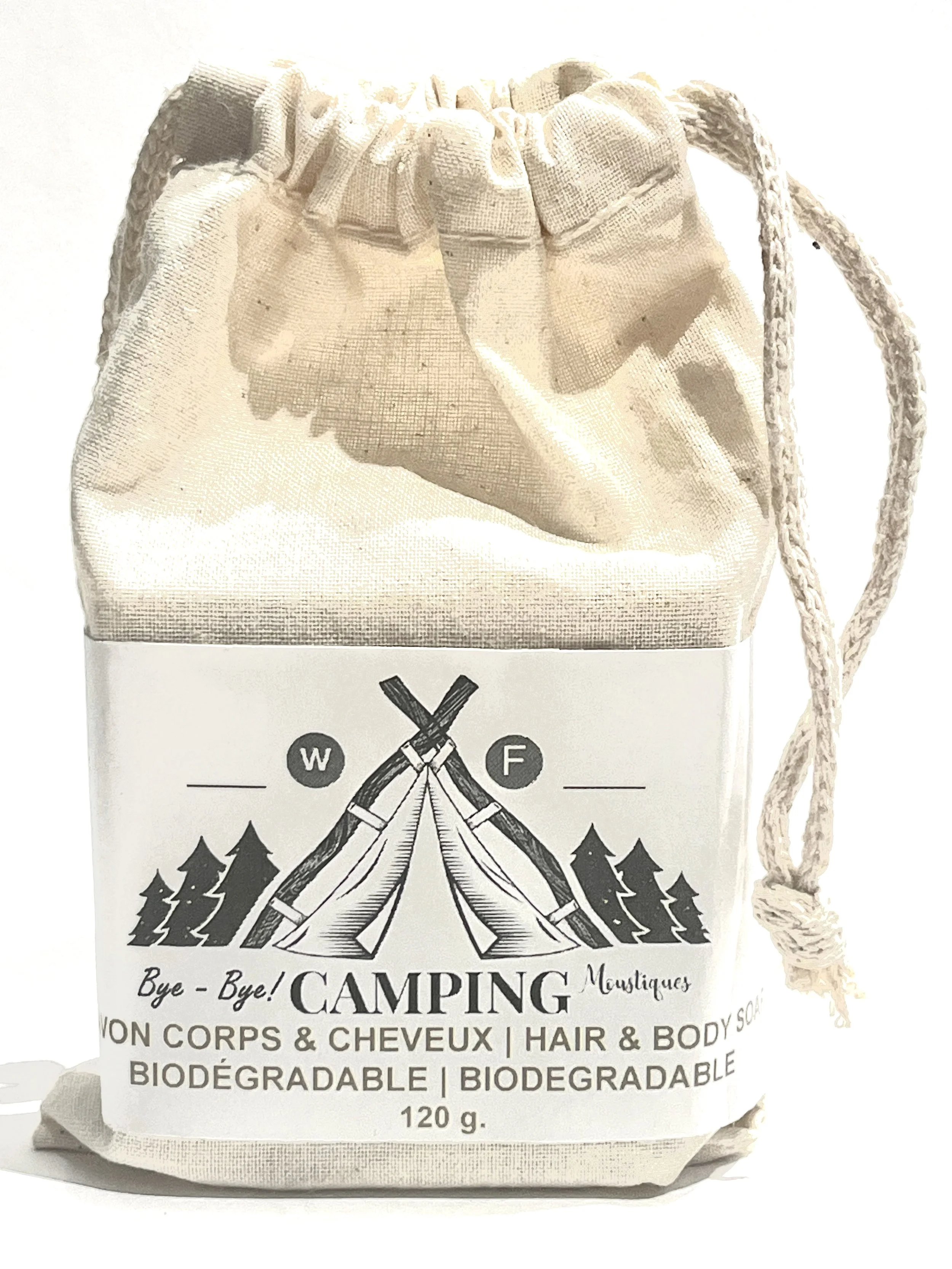 Savon corps et cheveux Chasse Mous-ticks