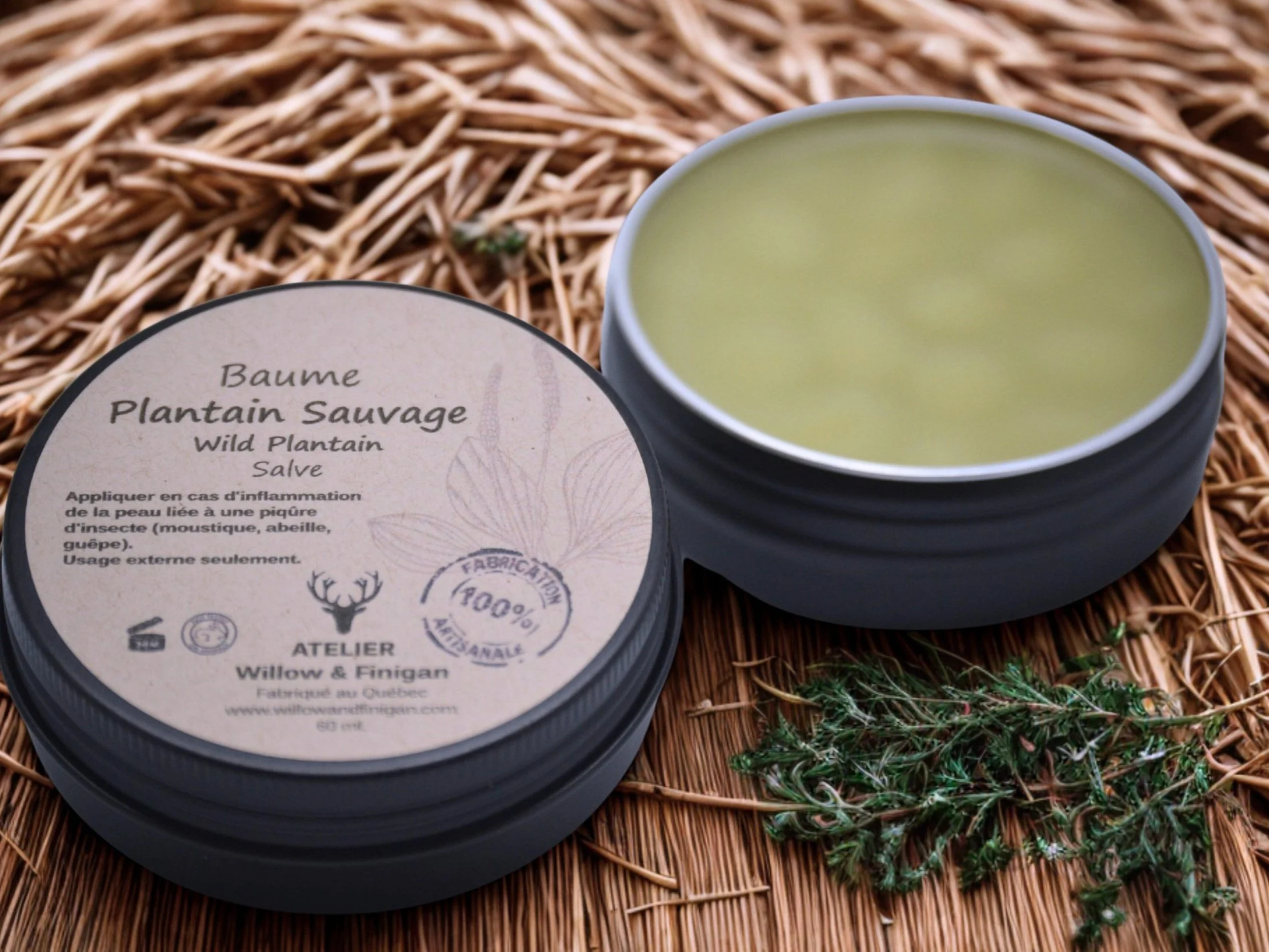 Baume au Plantain sauvage