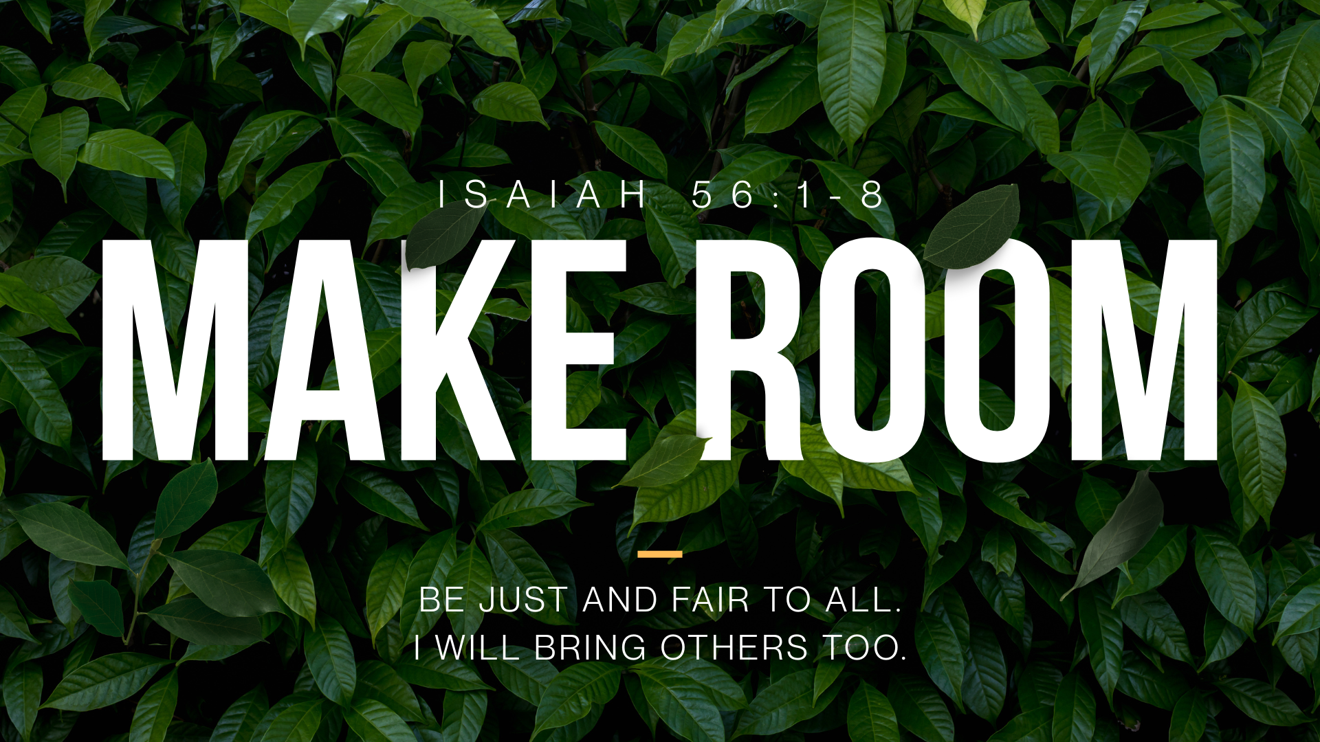 Isaiah 56:1-8
