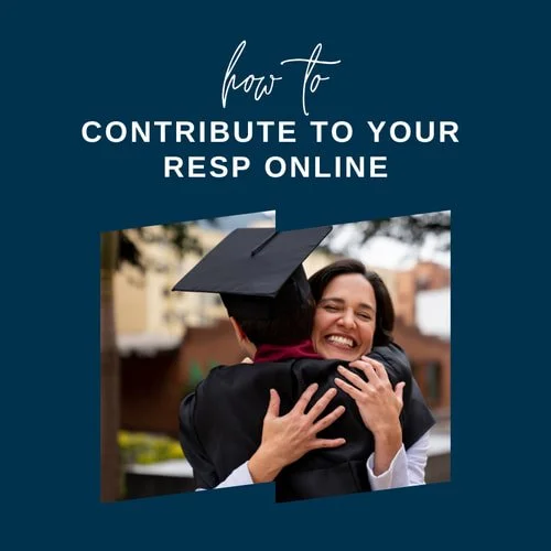 How To Make an Online Contribution to your RESP