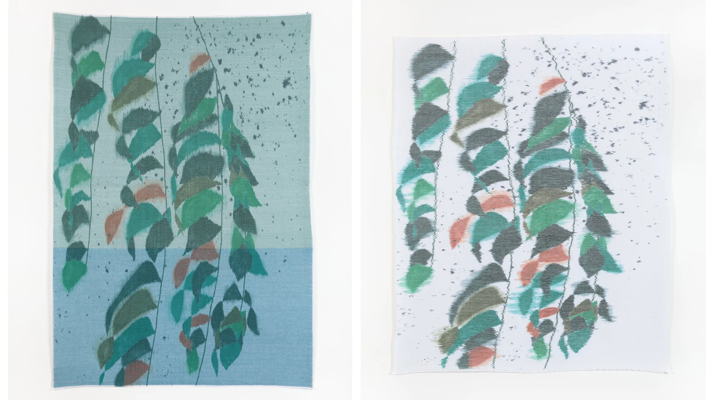 Mimosa Fronds #1 and #2