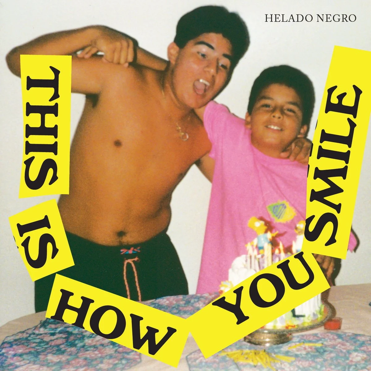 HELADO NEGRO - “THIS IS HOW YOU SMILE” - STEEL DRUM
