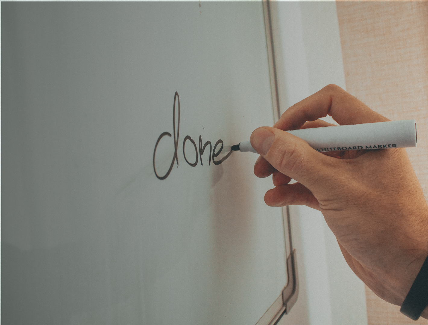 Done is Better Than Perfect