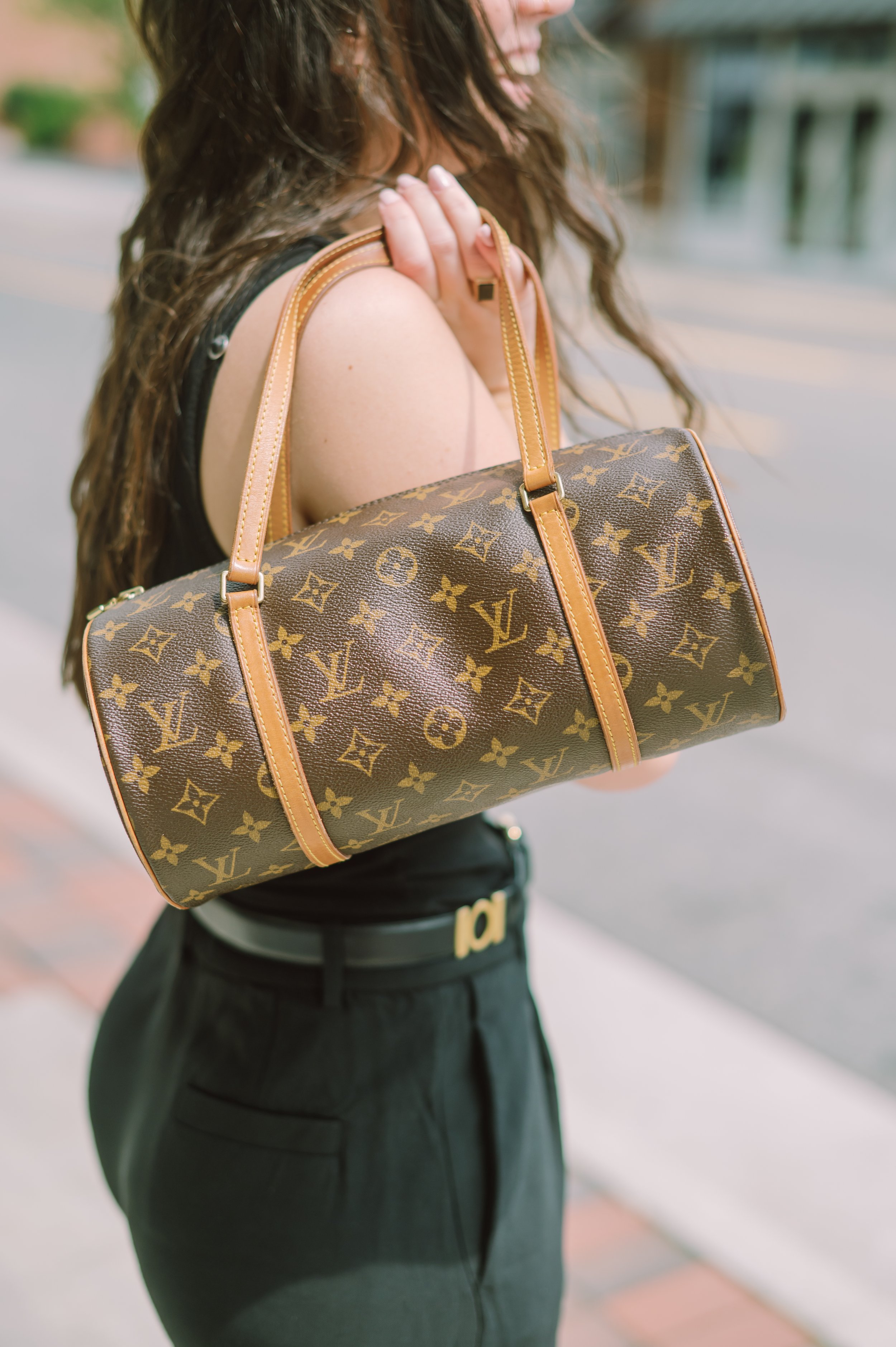 louis vuitton papillon monogram 30