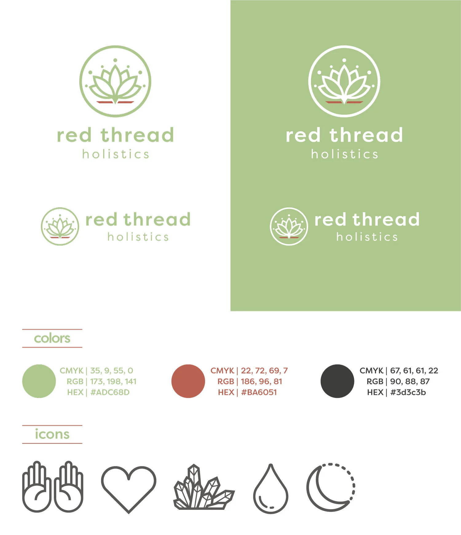 Red Thread Holistics - Branding Case Study - Idaho Falls, ID
