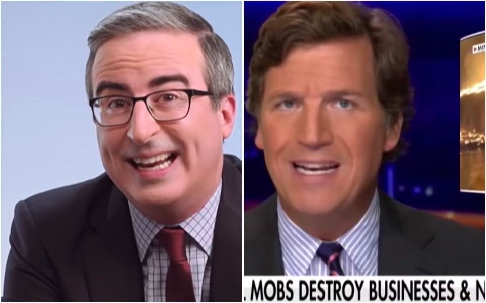 John Oliver Outs Tucker Carlson As White Supremacist In Damning Segment