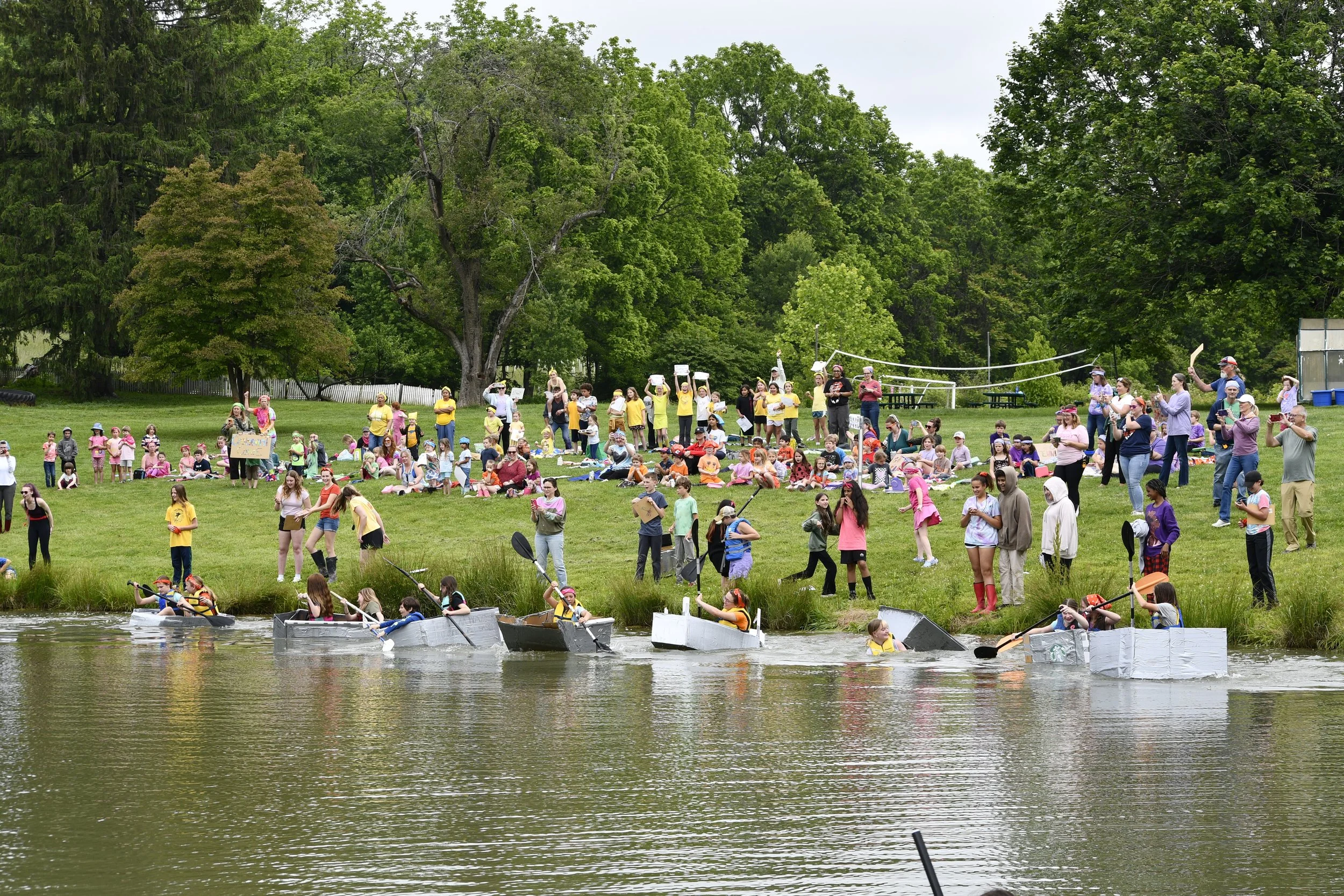Cardboard Boat Race - Middle School Science