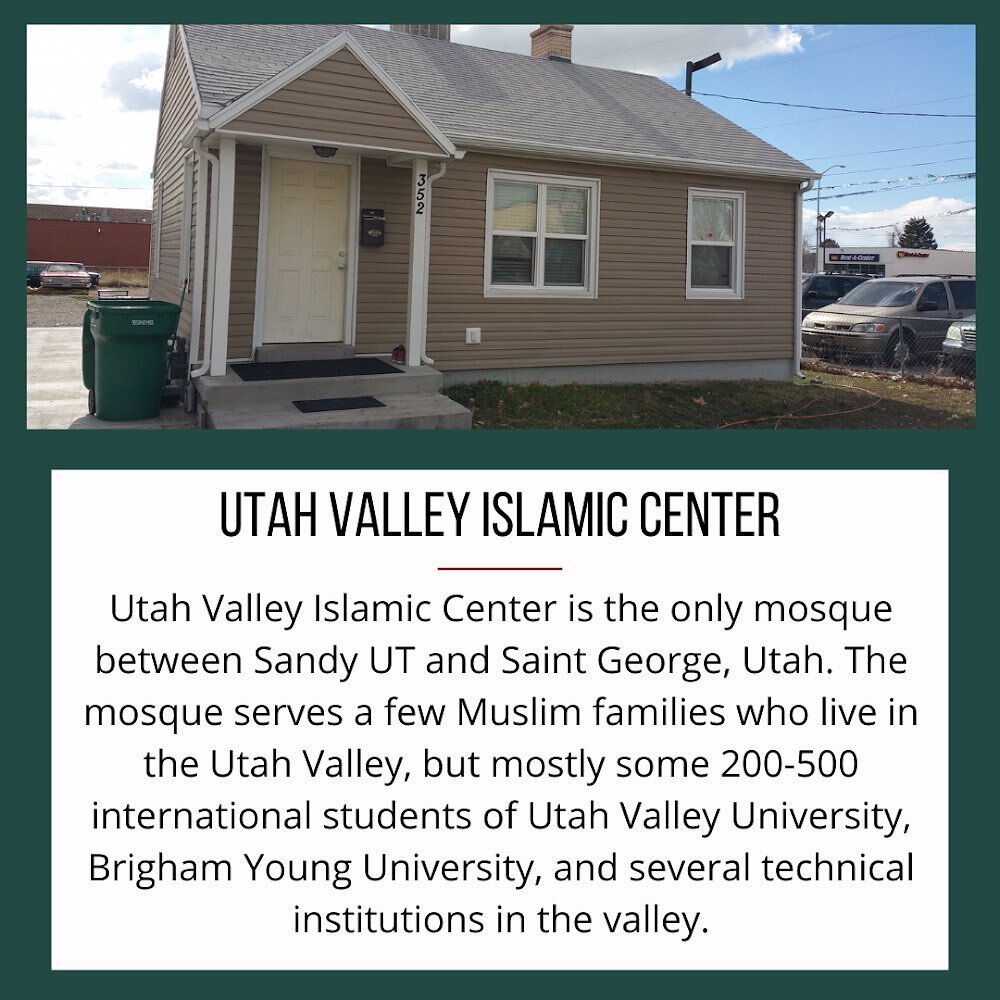 Today we continue to highlight just some of the ways mosques around Utah will use the grant funds they were awarded this past week. These grants were awarded to 12 different mosques around Utah to help with the continuation of mosque programming in r