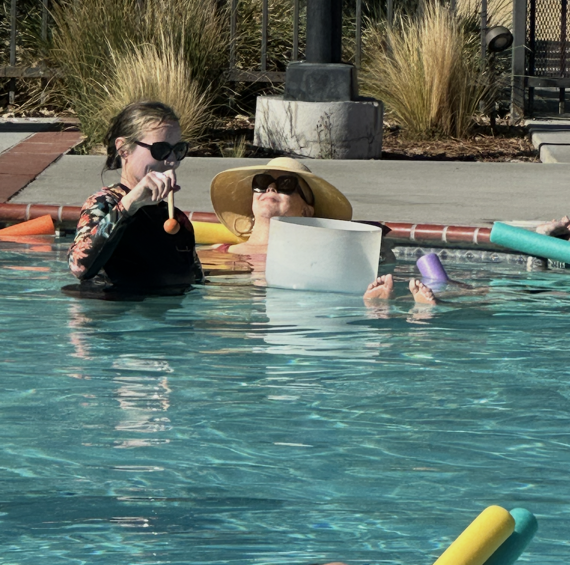 aqua yoga savasana