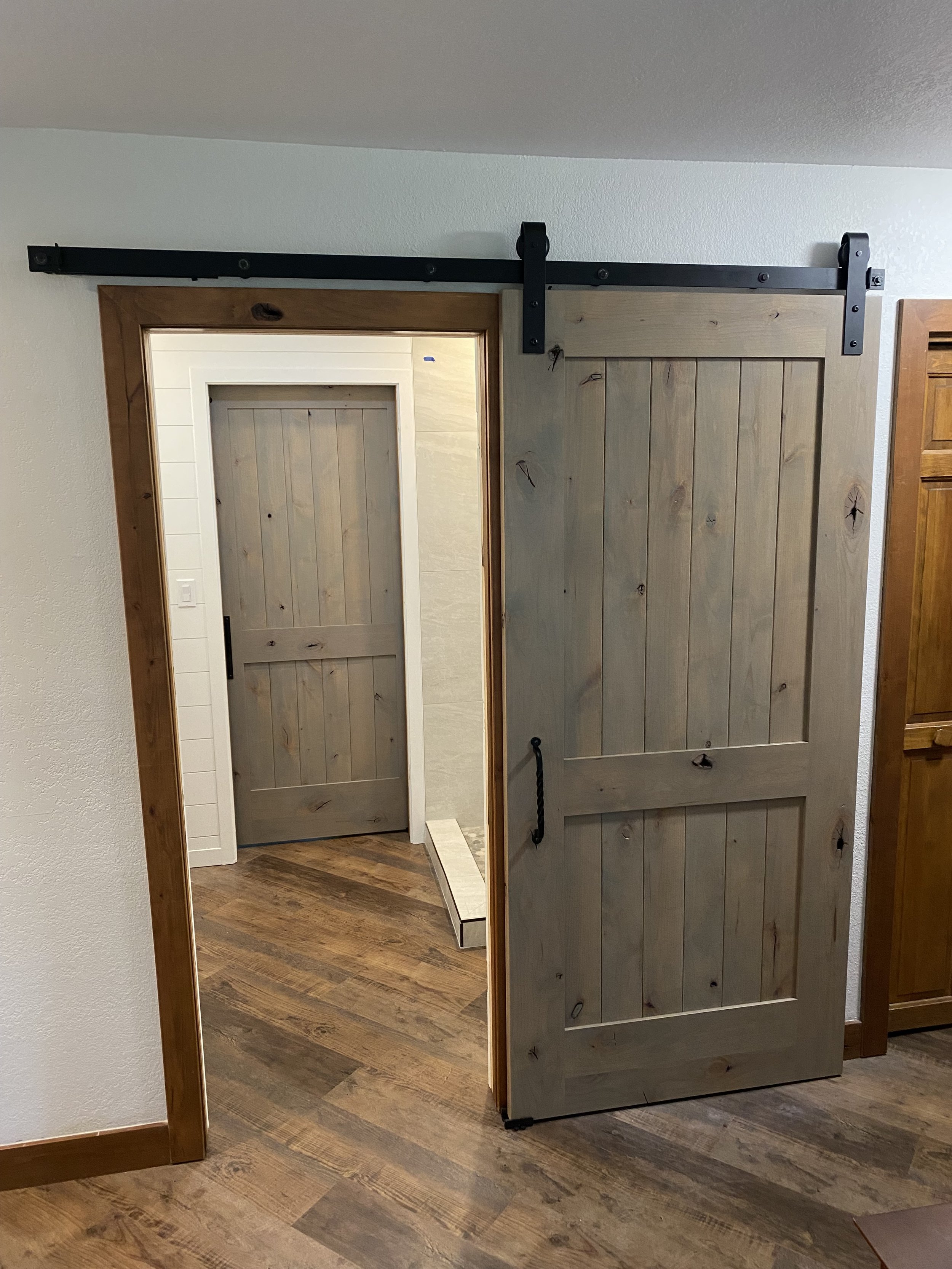 Knotty Alder Barn Doors