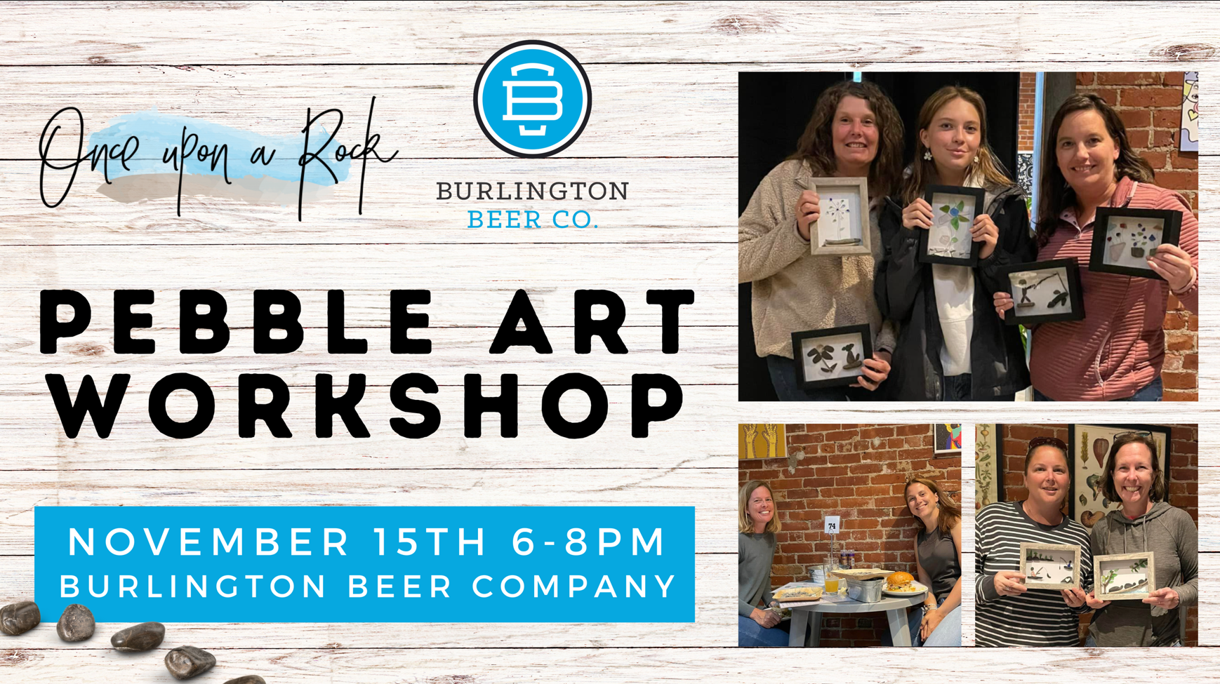 Pebble Rock Art Workshop