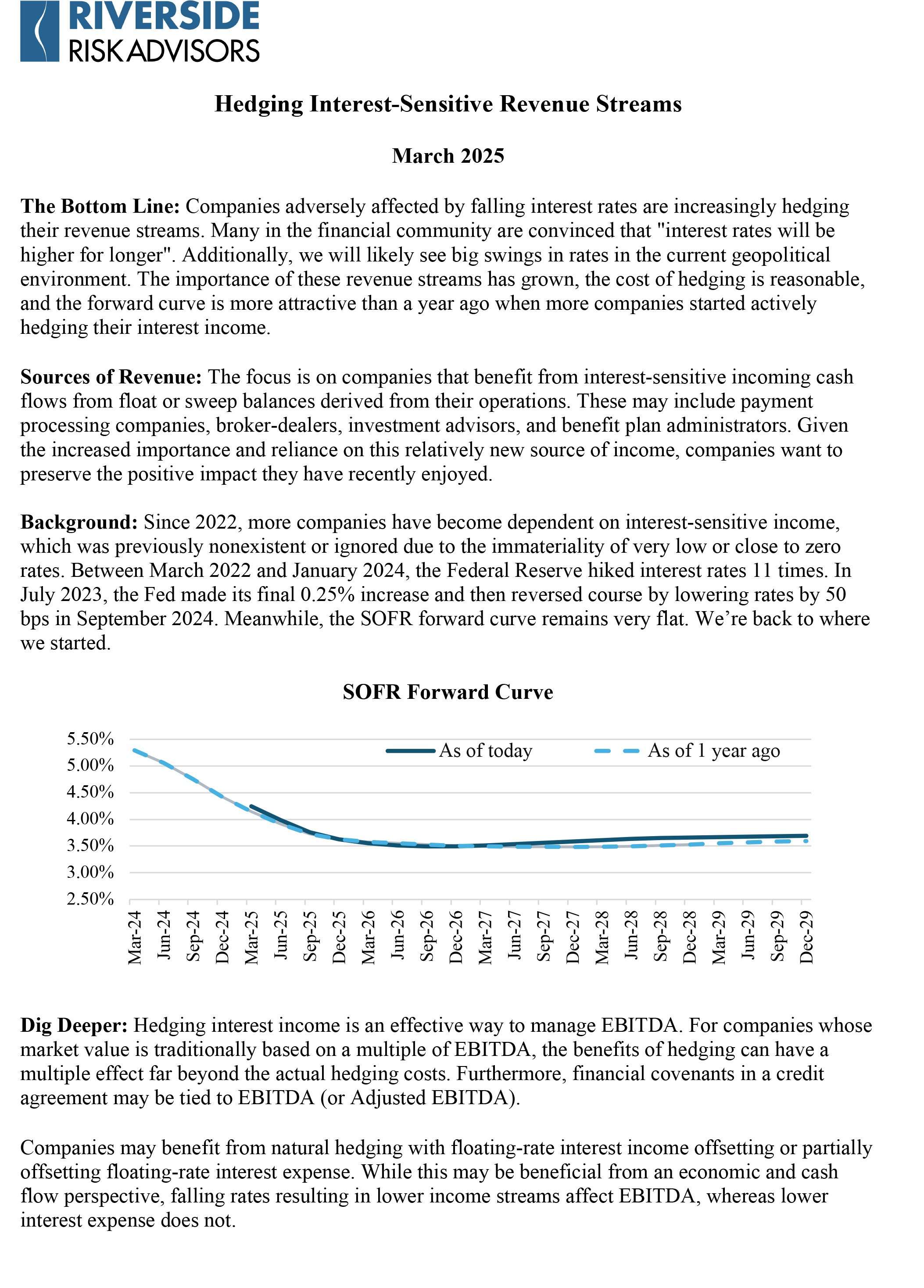 Smarter Hedging for Interest-Sensitive Assets