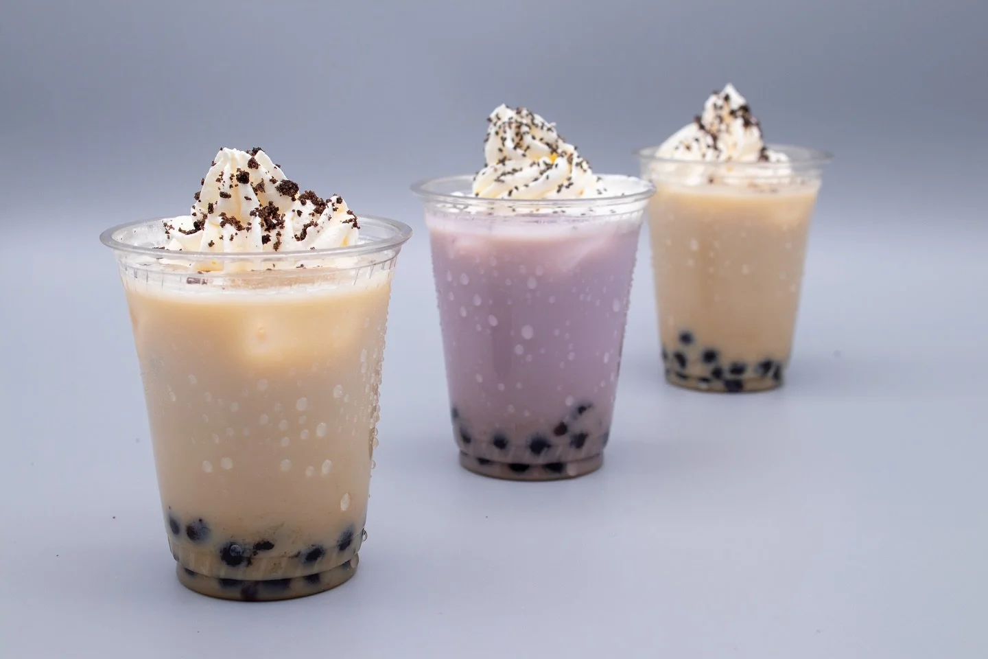 Nothing says refreshing like our boba teas! 🌟 A big hit at trade shows, our clients can&rsquo;t get enough of these delicious and fun beverages. 

Whether you're looking for a burst of flavor or a sweet treat to keep you going, we've got just the th