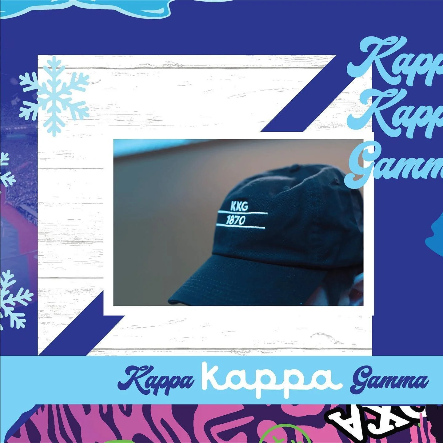 ❌🧢 &bull;
&bull;
&bull;
&bull;
#greeklife #collegelife #fraternity #sorority #rush #recruitment #kappakappagamma #kkg #bidday2020 #nocap