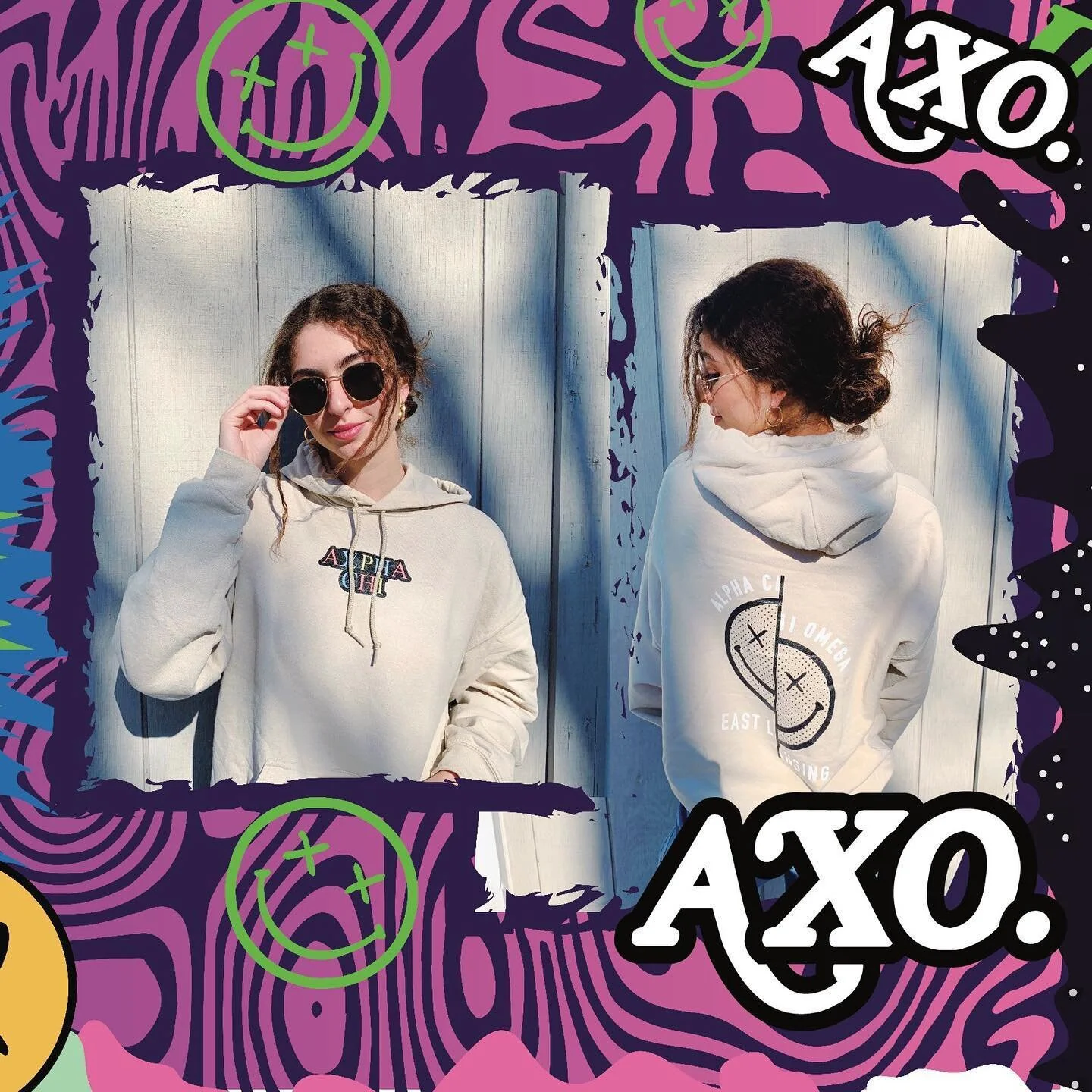 All smiles headed into the weekend 😎
&bull;
&bull;
&bull;
&bull;
#greeklife #collegelife #fraternity #sorority #rush #recruitment #alphachiomega #bidday2020 #formal #axo