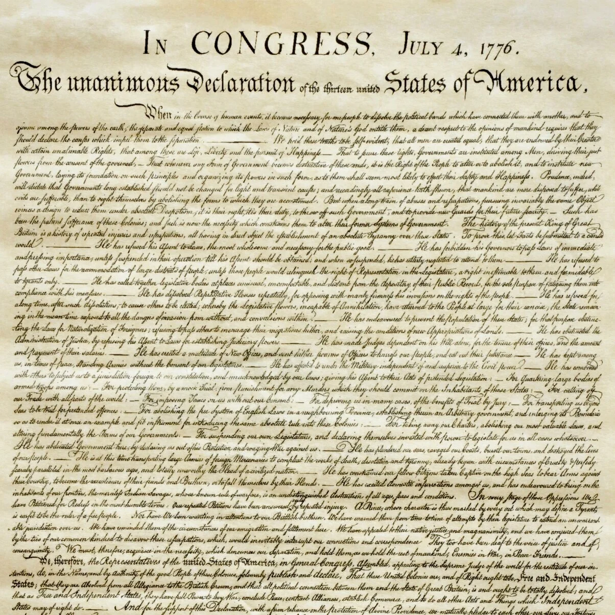 The written word and a couple of signatures