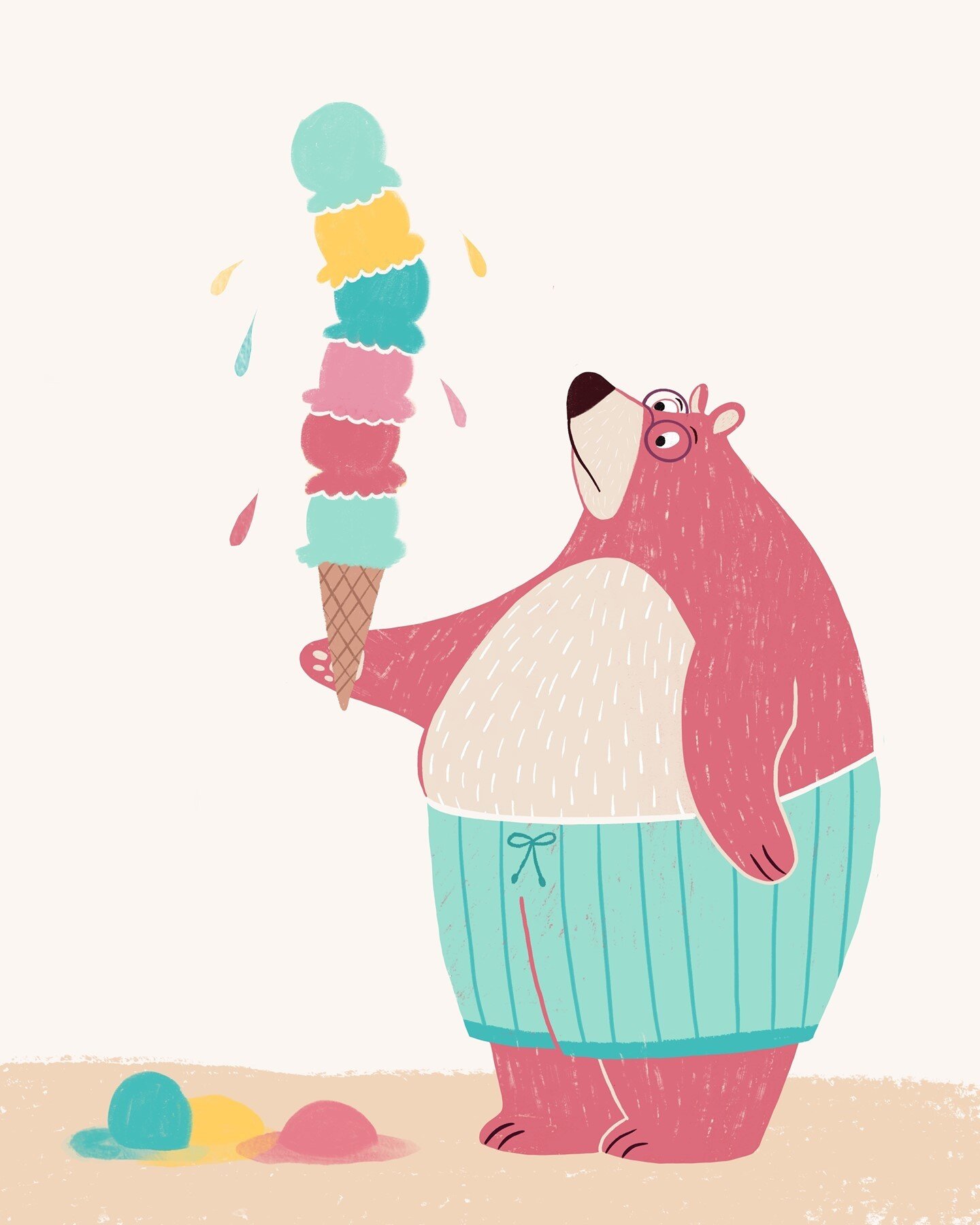 Everytime I think the weather is going to turn into sunshine it starts raining again! 😆  Though who says you can't enjoy ice cream in the rain 🍦 🌧 ⁠
.⁠
.⁠
.⁠
.⁠
.⁠
.⁠
.⁠
.⁠
.⁠
.⁠
#childrenswriterguild #kidsbookillustrator #illustrationsforchildren