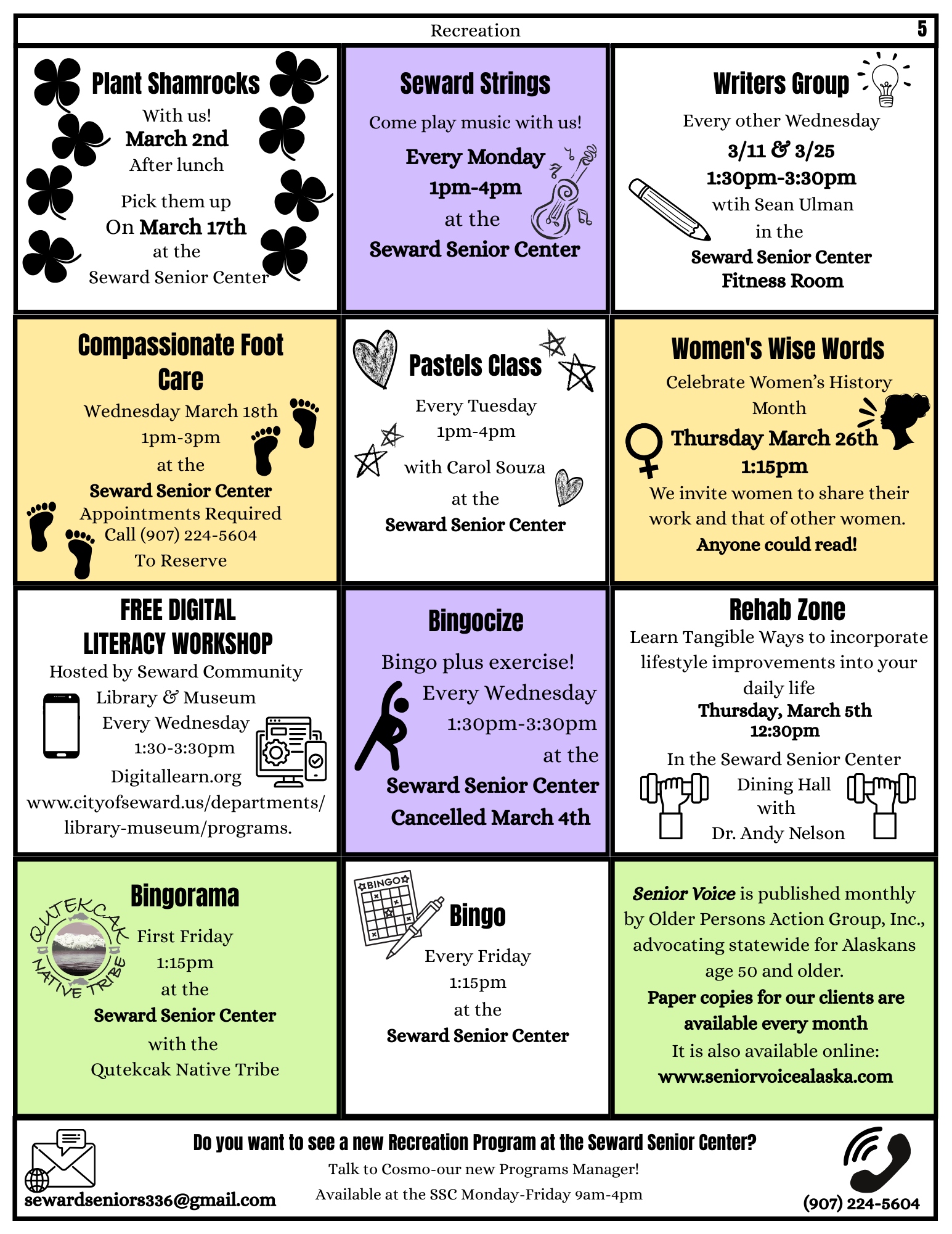 March 2026 Newsletter  (Copy)