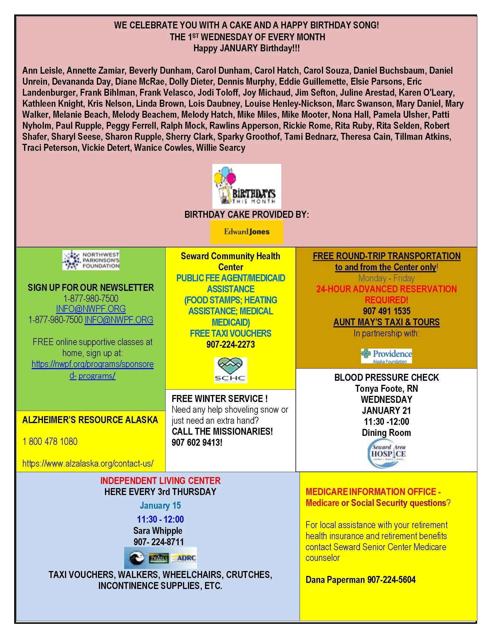 January 2026 Newsletter