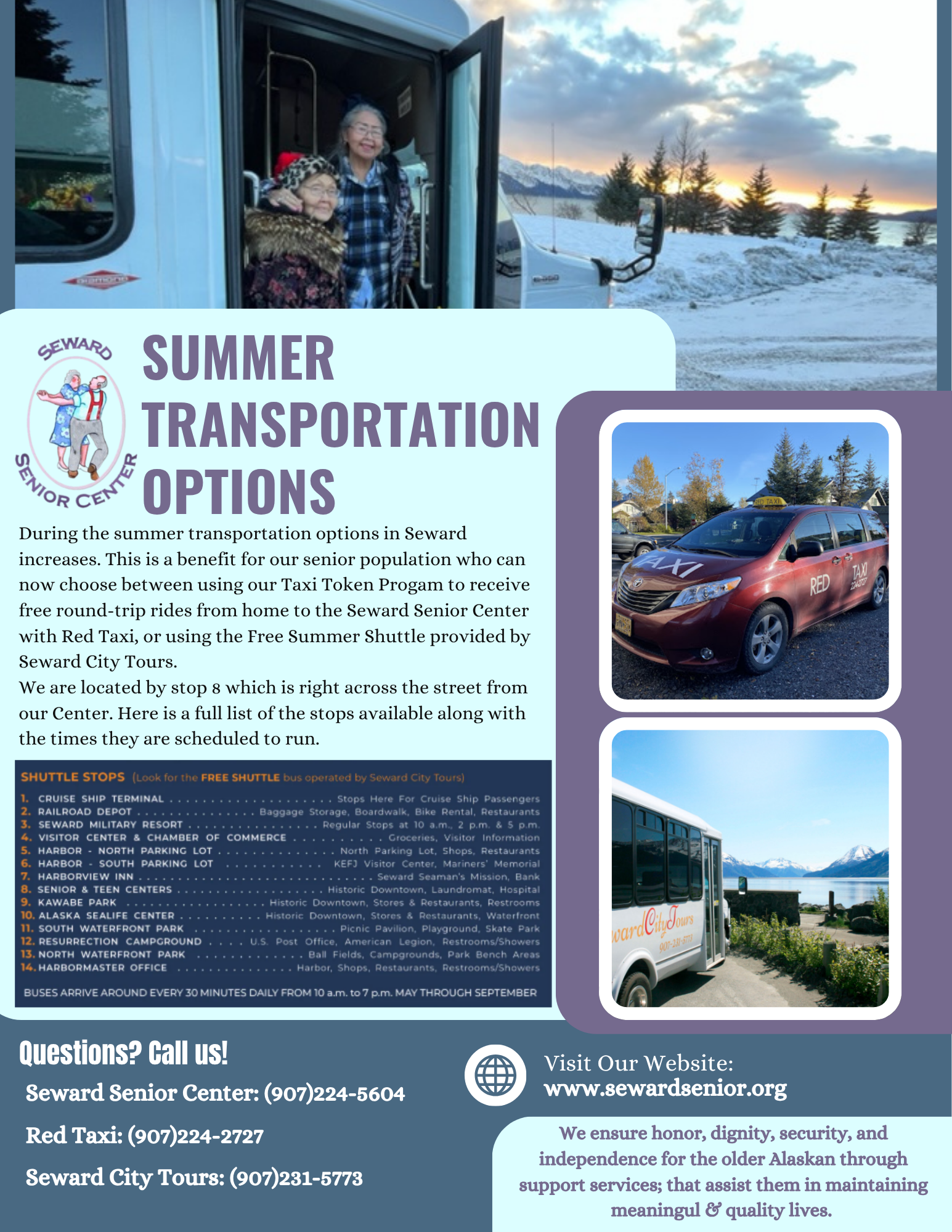 2026 Summer Transportation Options to the Seward Senior Center.png