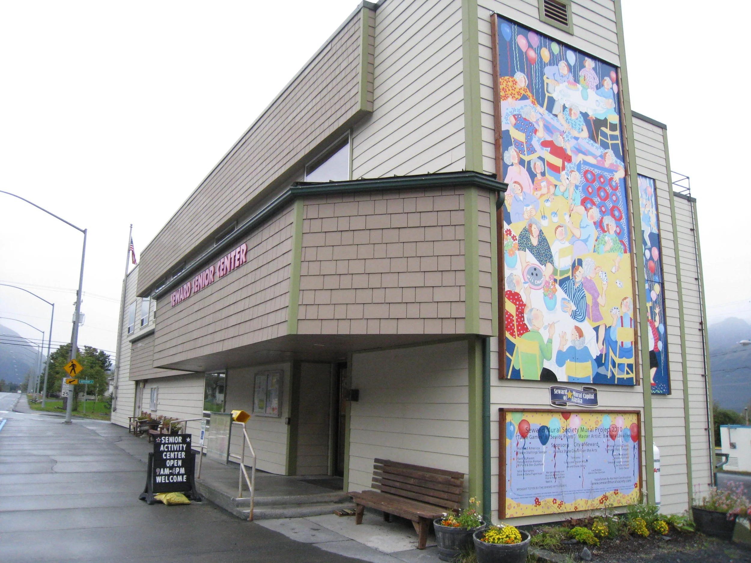 The building that houses the Seward Senior Center.
