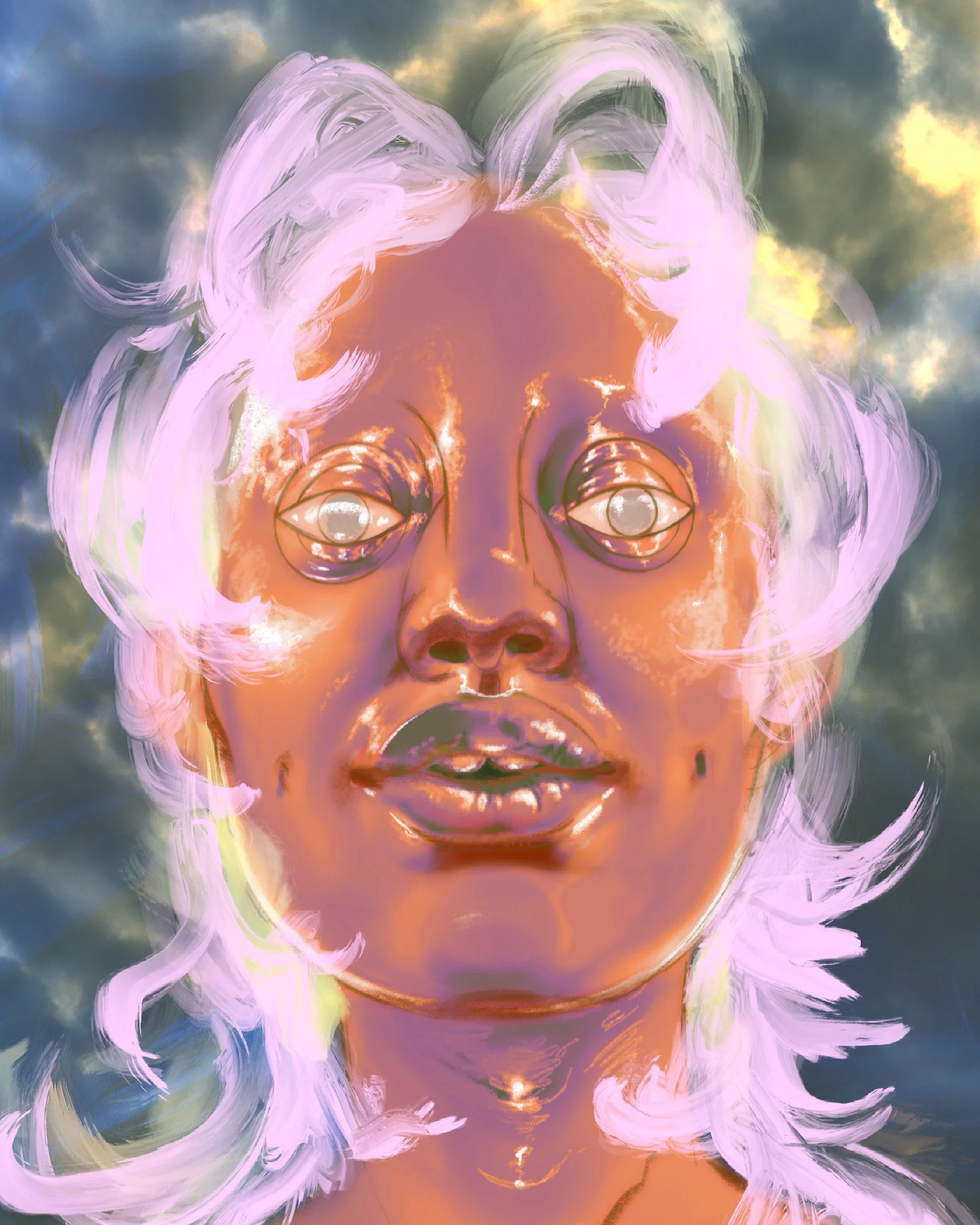 Self Portrait from the Perspective of a Tadpole