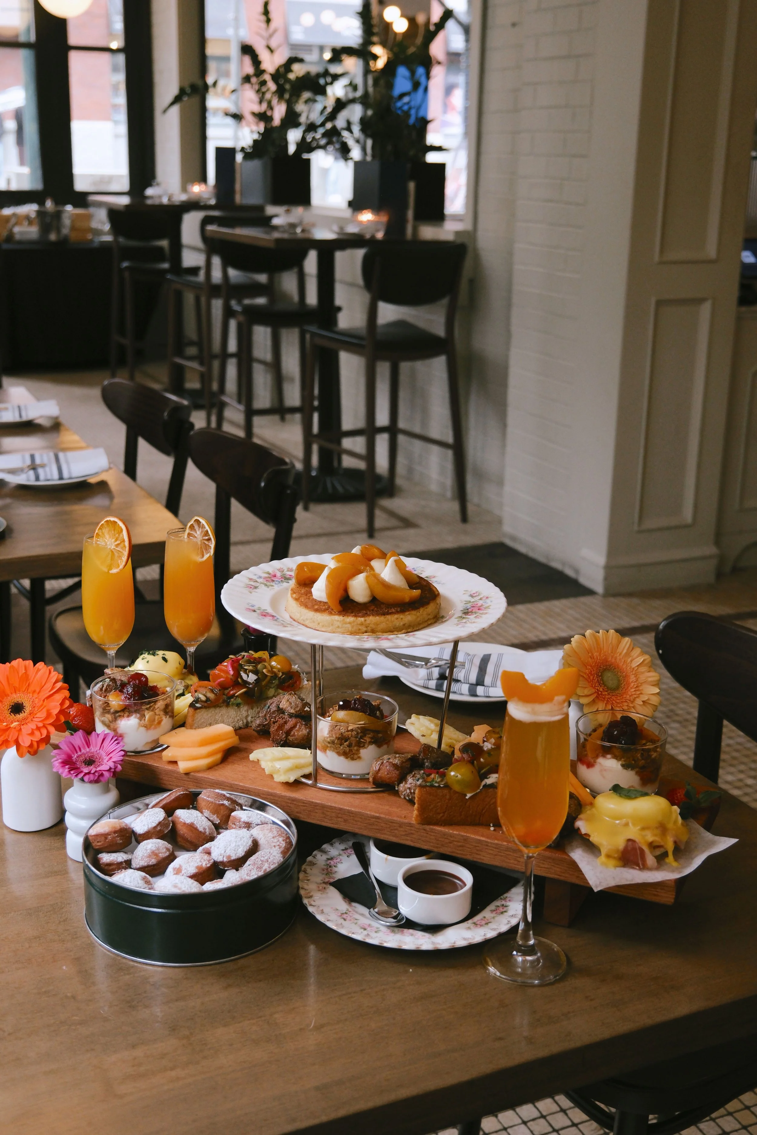 Brunch Tagliere - Brunch Board at Capo and The Spritz. Weekend Brunch at Capo