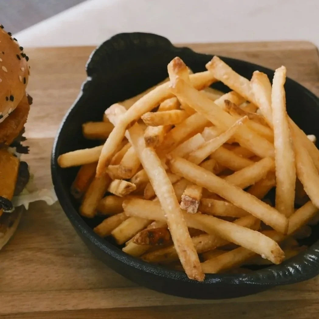 Side of Matchstick Fries at Capo and The Spritz.