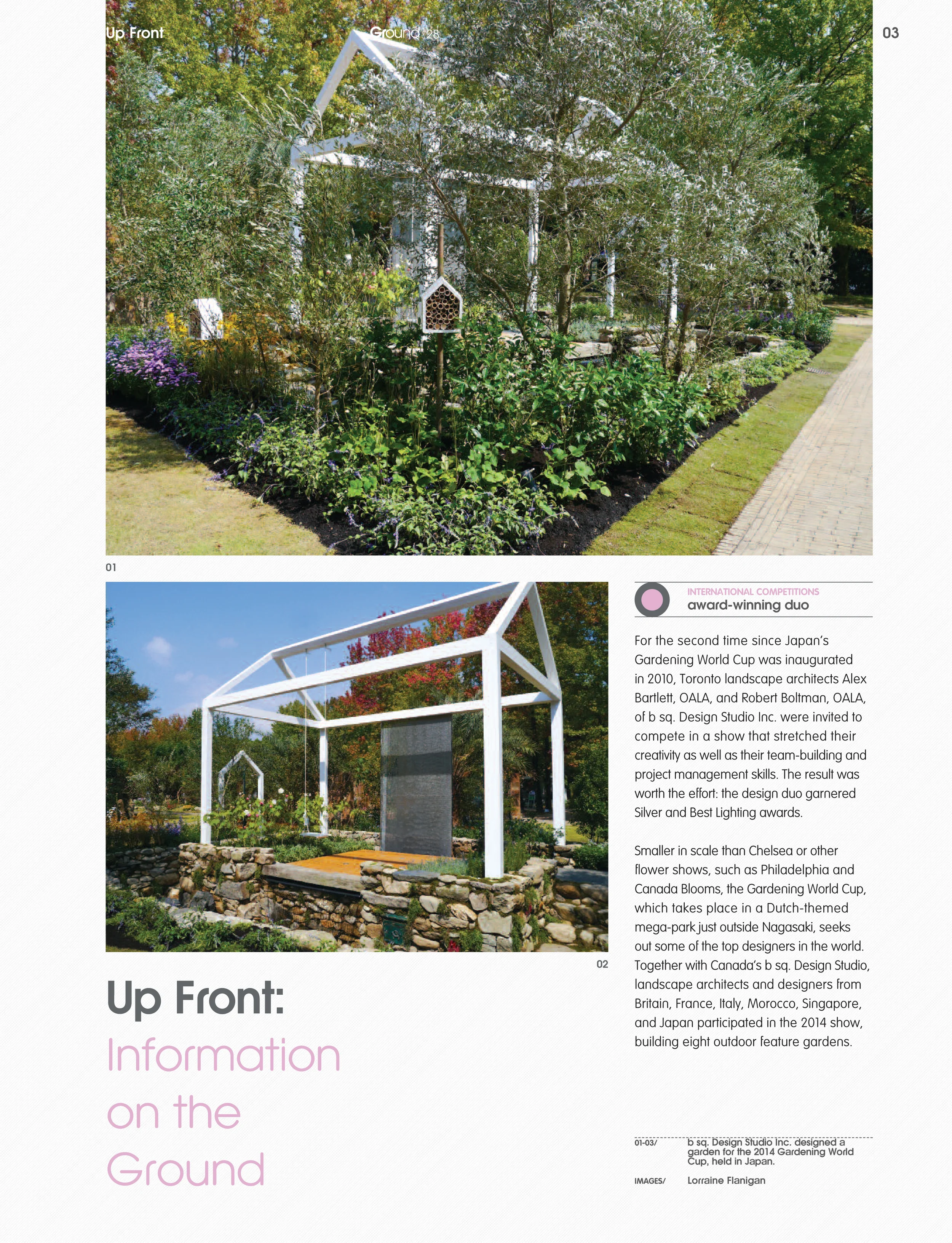 Our Japanese garden finds a home in Ground Magazine