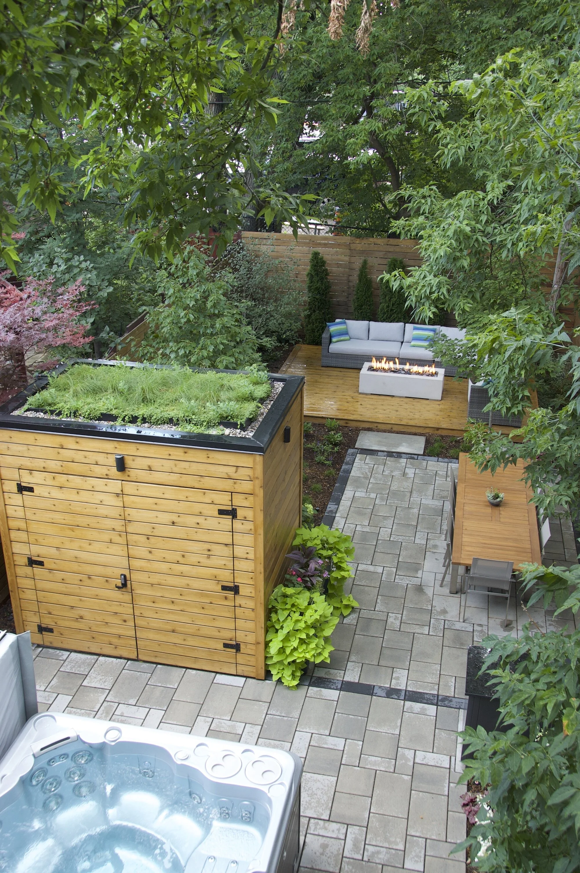 Multi-Use Urban Backyard