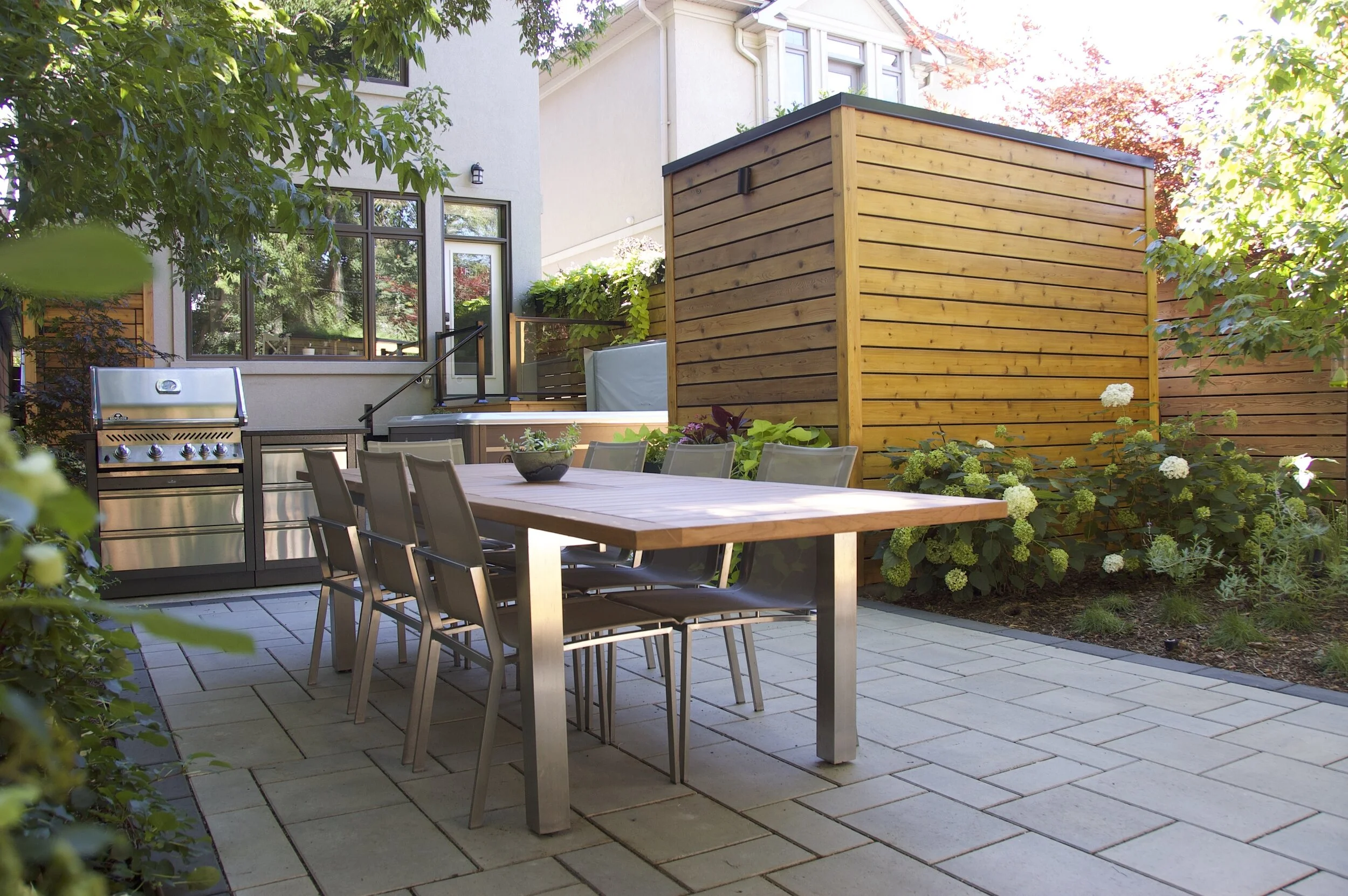 bsq Landscape Architects — Multi-Use Urban Backyard
