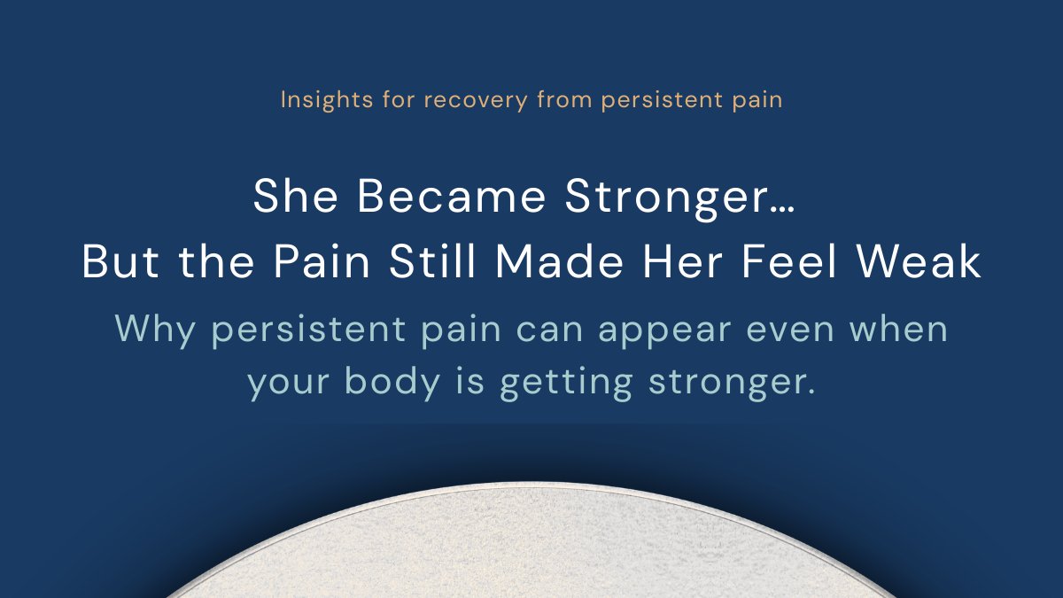 She Became Stronger… But the Pain Still Made Her Feel Weak