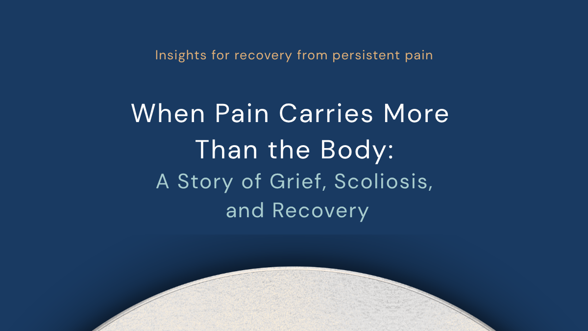 When Pain Carries More Than the Body