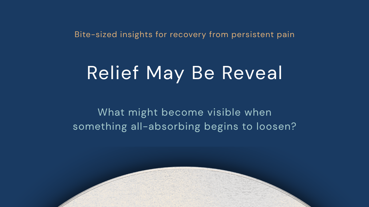 Relief May Be Reveal