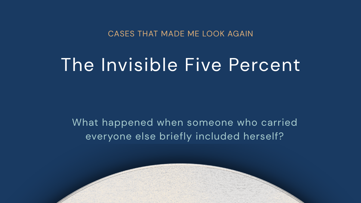 The Invisible Five Percent