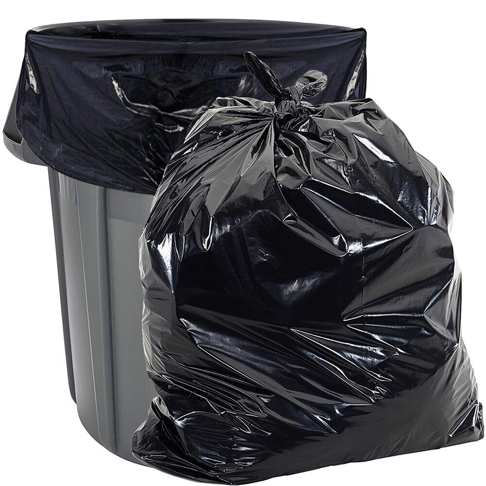55 gallon trash bags heavy duty - (Huge 100 Pack) - 2.0 MIL Thick - 38 x  58 - Garbage Bags for Toter, Contractors, Lawn, Leaf, Yard Waste,  Commercial, Kitchen, Industrial, Construction, Garage — GC Xpress Store