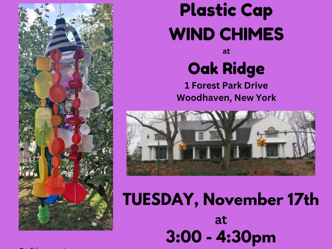 Plastic Caps Wind Chimes