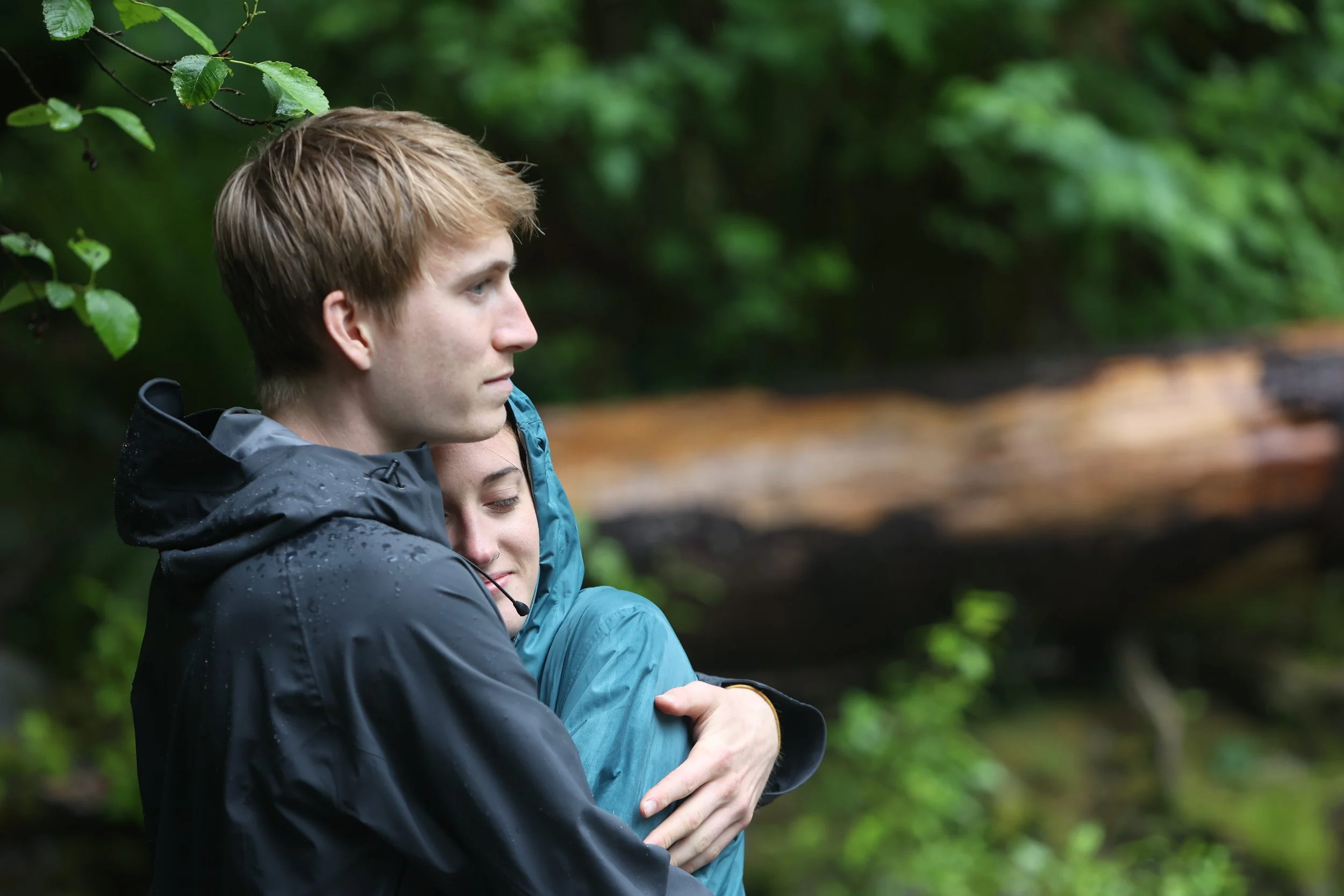 Pascale and Tj Love in the rain.JPG