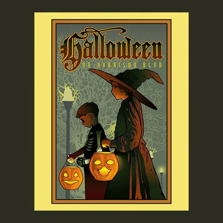Halloween on Harrison 11x14.jpg