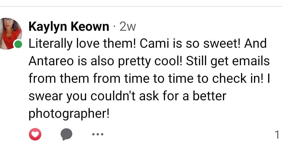 Does the photography business you use just write you randomly to say hi and check on your well being? Do they value the relationship they have with you? Do they support your business, fundraisers, charities, or randomly just send you a gift card for 