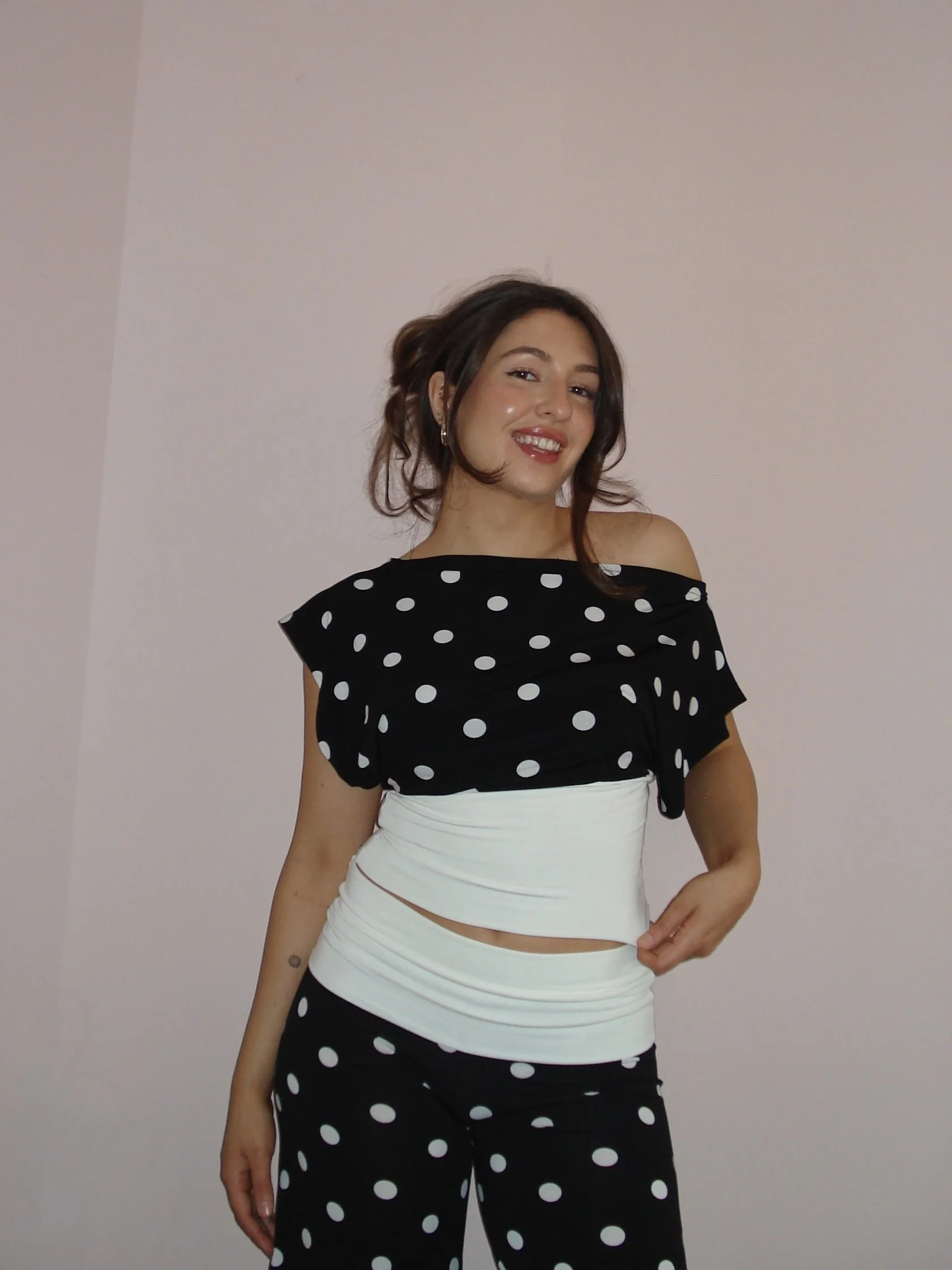 Bubble Tee in Polka Doll