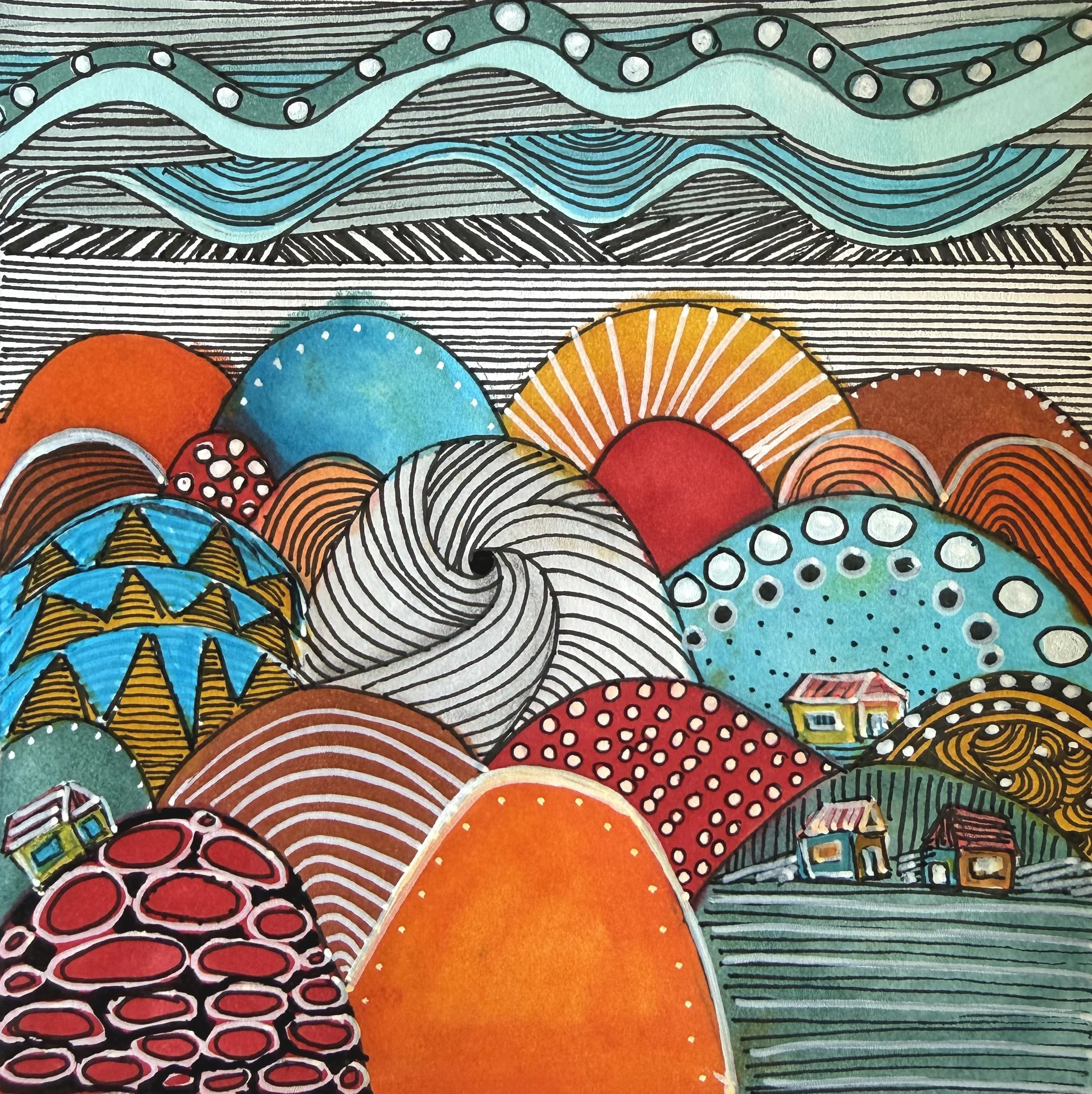 Mountains_5x5”_©️Dora_Ficher.jpg