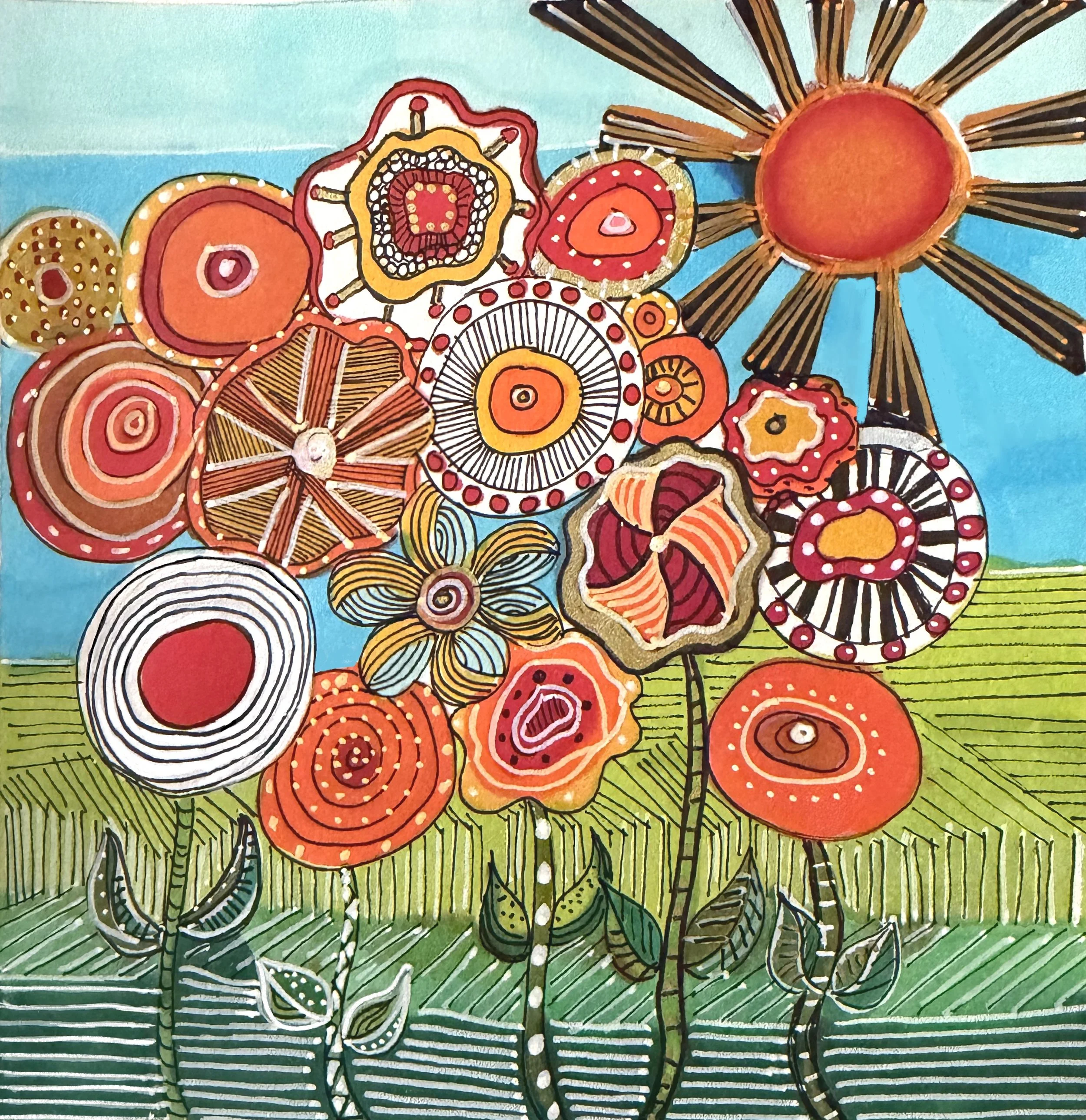 Sun_&_Flowers_5x5”_©️Dora_Ficher.jpg