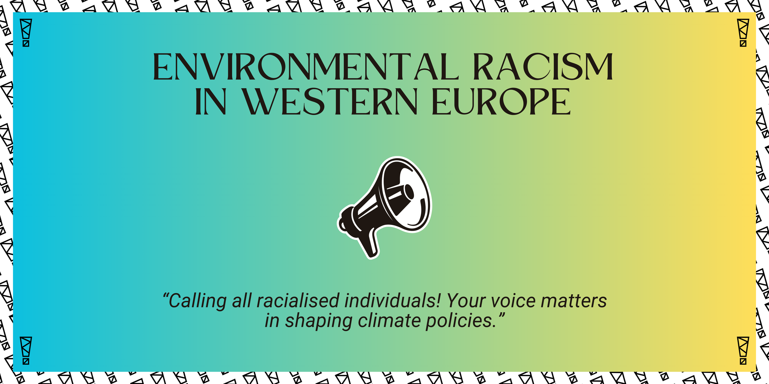 Environmental Racism in Western Europe — Union of Justice