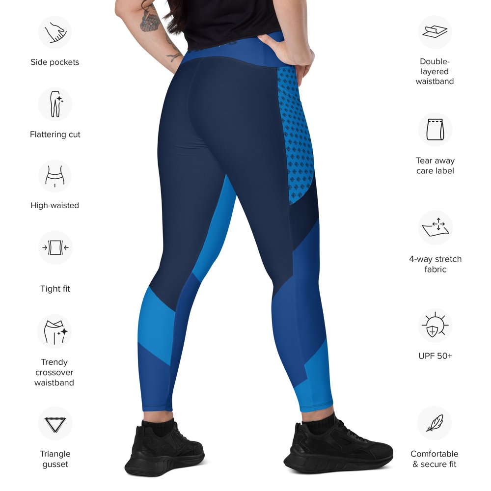 Crossover leggings with pockets — WIMOs Educate. Engage. Elevate